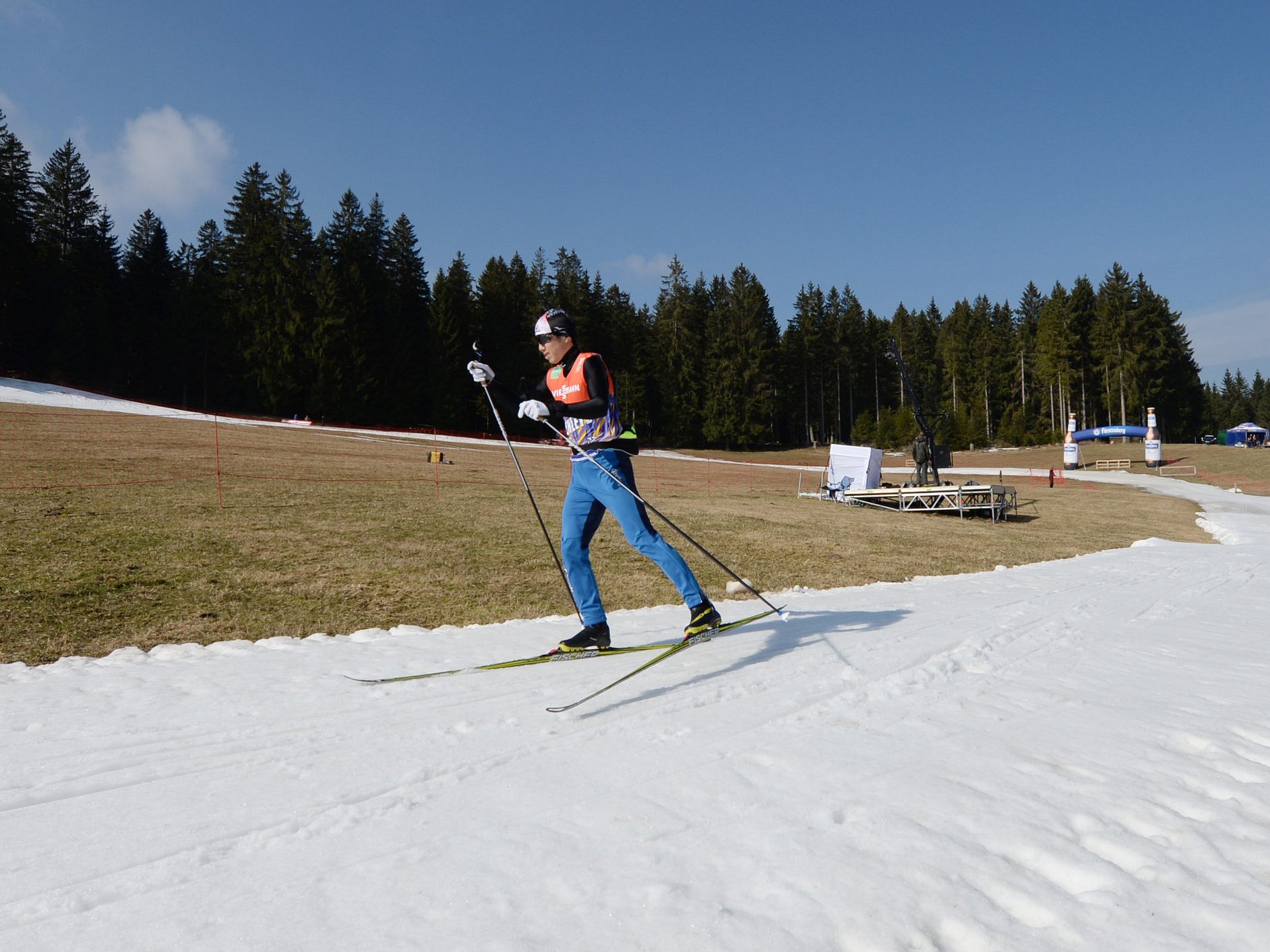 Der Wintersport ist oft machtlos gegen das Wetter.