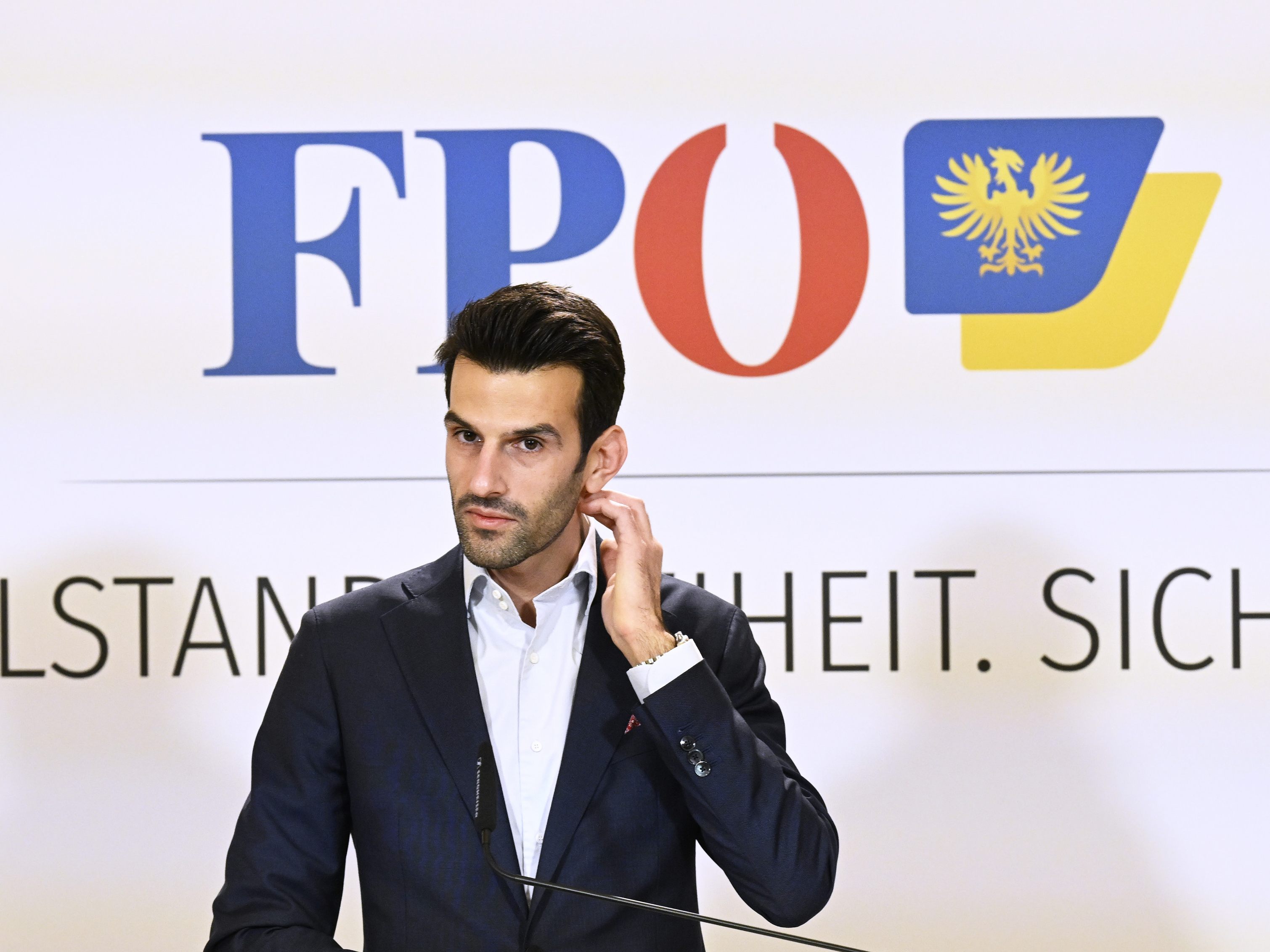 FPÖ-NÖ-Chef Landbauer erhält vor der NÖ-Wahl Gegenwind aus den eigenen Reihen.