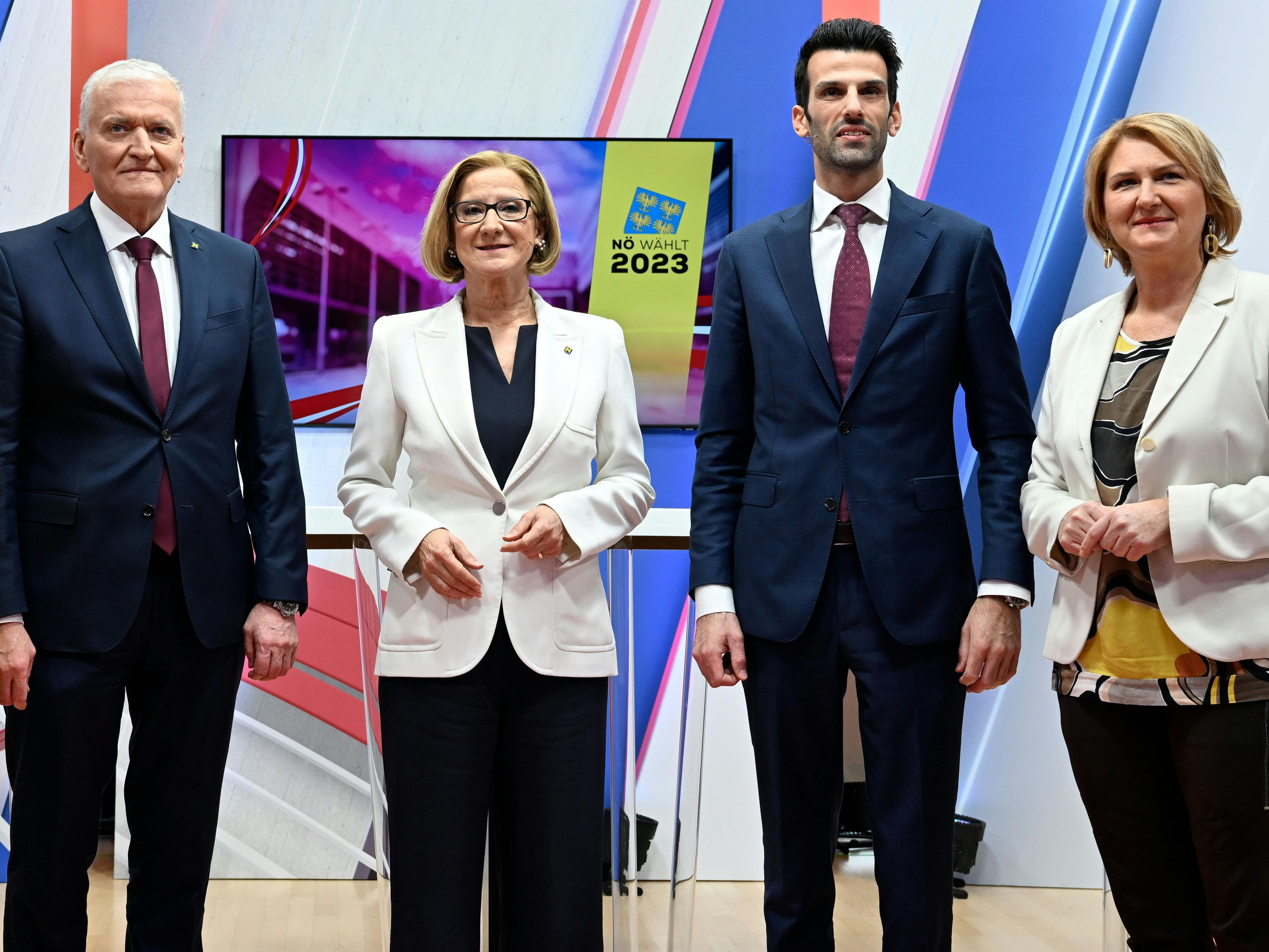 Die Spitzenkandidaten der Parteien Die Spitzenkandidaten der Parteien