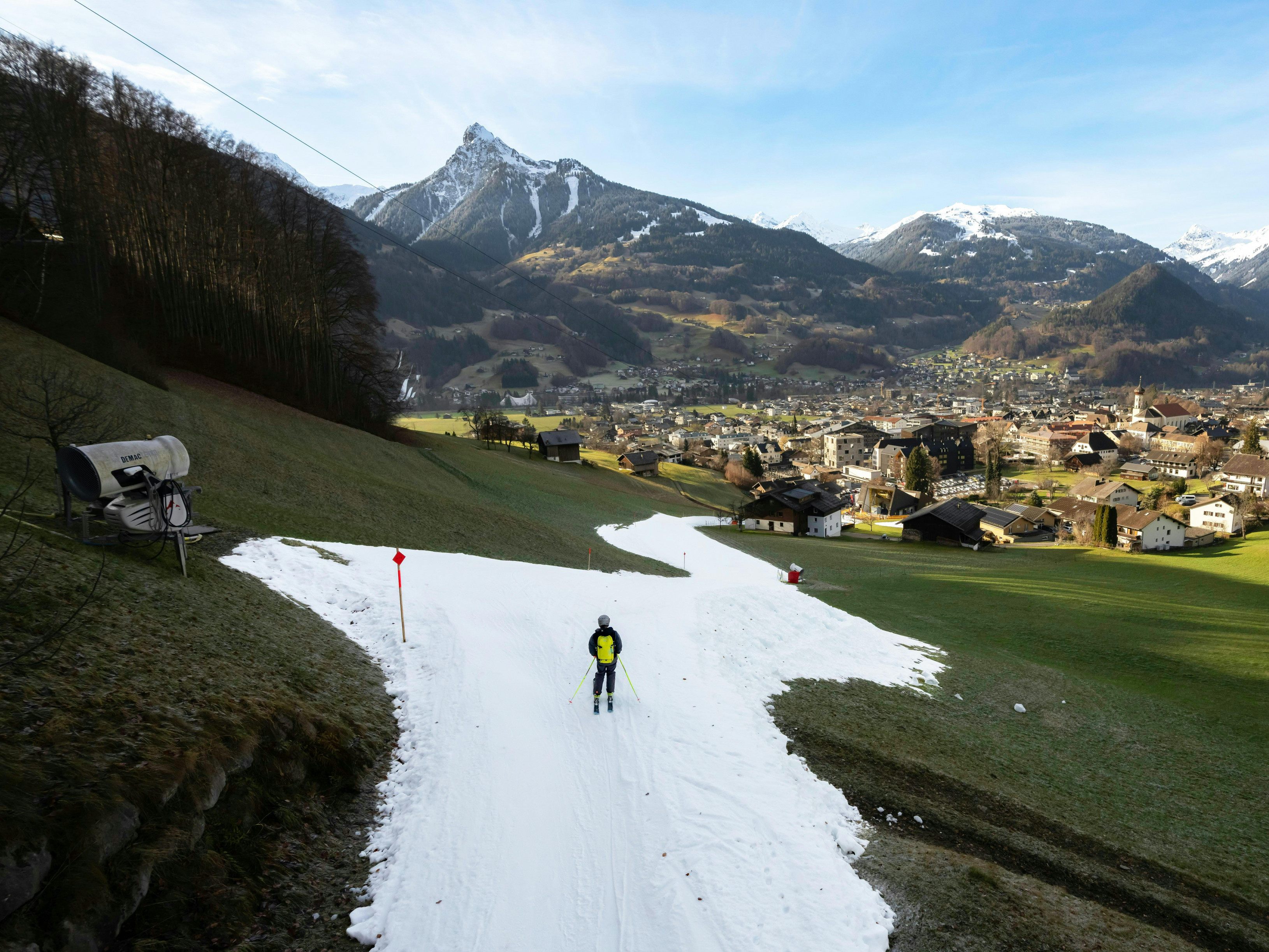 Wegen Schneemangels droht im Sommer eine zunehmende Trockenheit. Wegen Schneemangels droht im Sommer eine zunehmende Trockenheit.