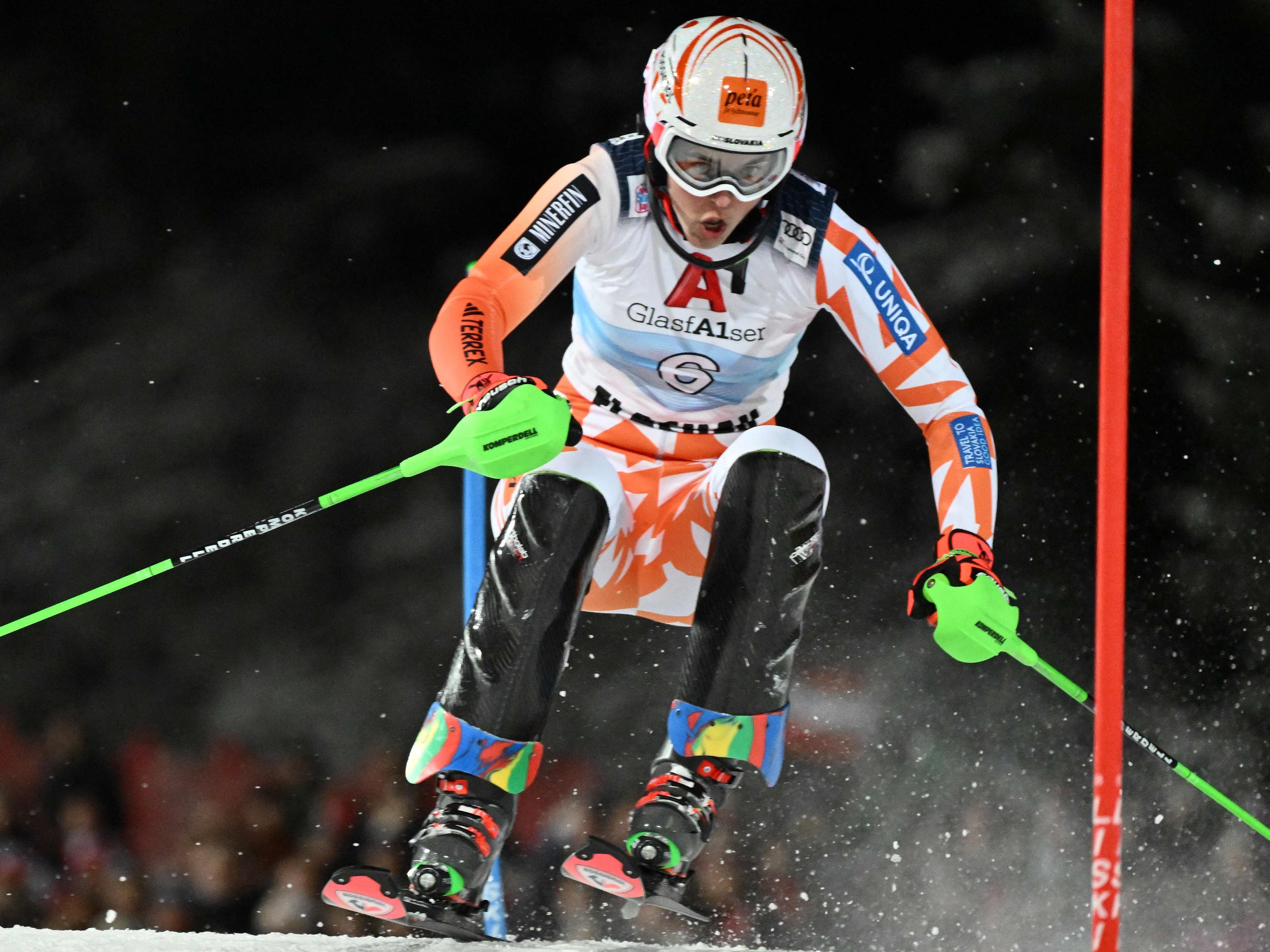 Petra Vlhova war heute in Flachau eine Klasse für sich. Petra Vlhova war heute in Flachau eine Klasse für sich.