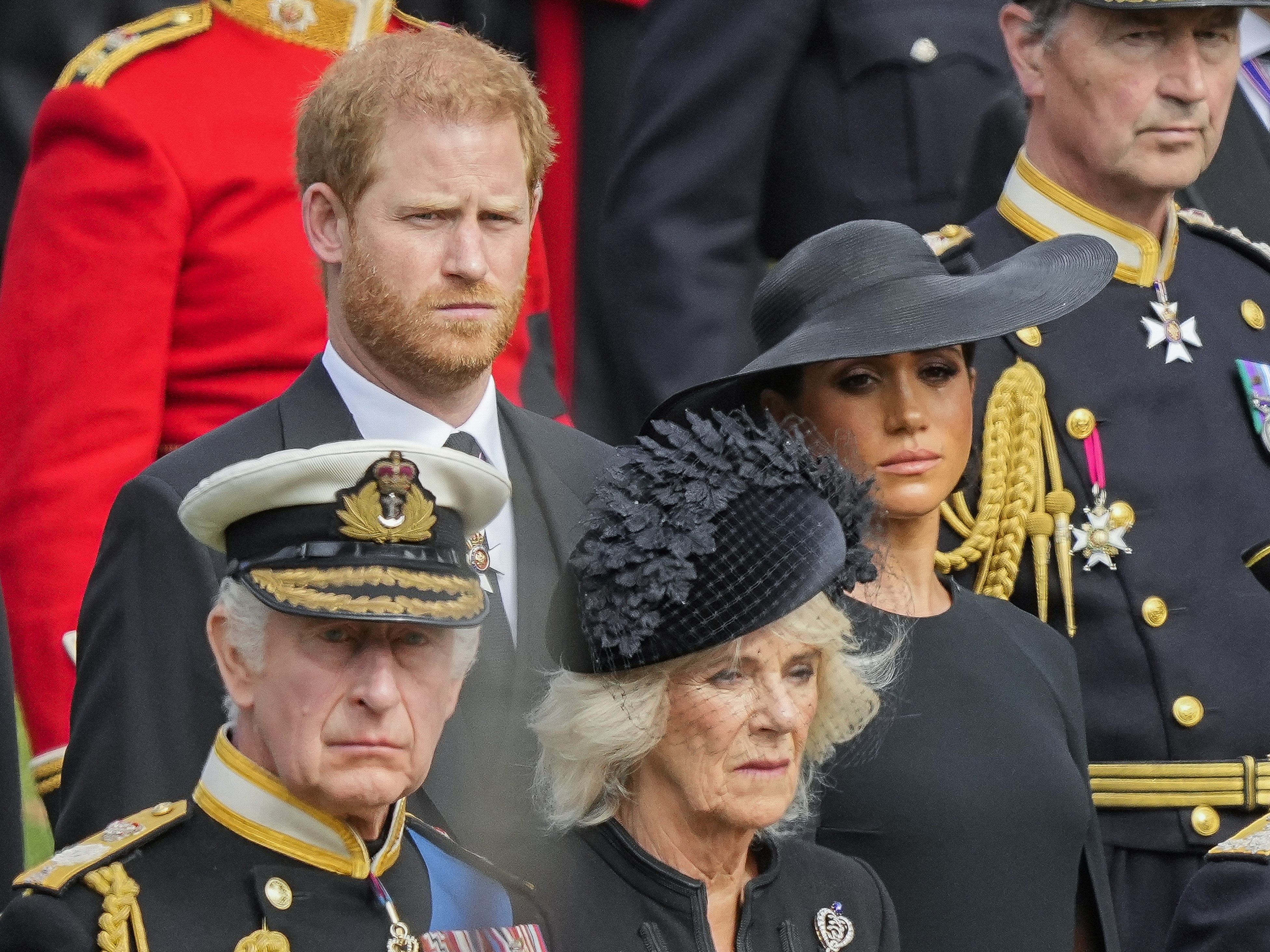 Der "Worst Case" im britischen Königshaus ist eingetreten: Harry wettert über Camilla. Der "Worst Case" im britischen Königshaus ist eingetreten: Harry wettert über Camilla.