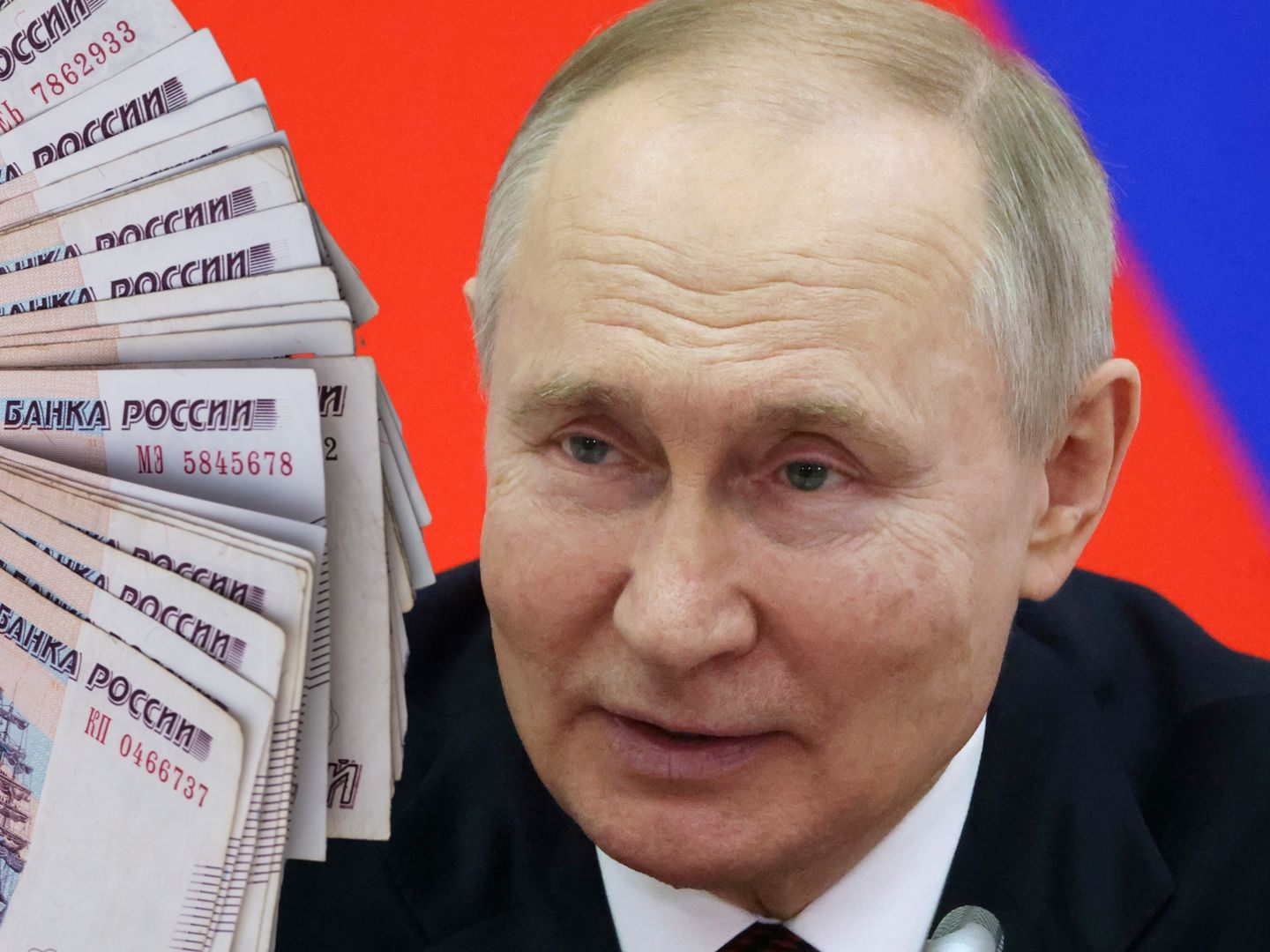 Putin darf sich über ein dickes Einnahmen-Plus freuen. Putin darf sich über ein dickes Einnahmen-Plus freuen.
