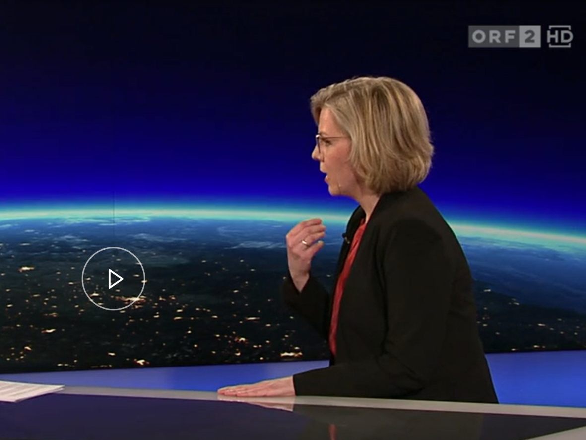 Gewessler zur Klimakrise in Österreich