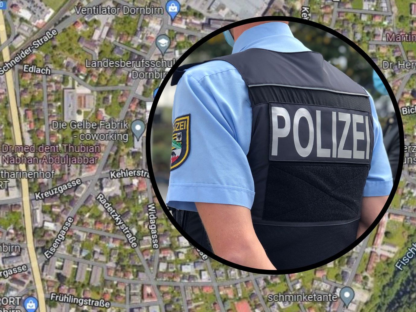 Ein Radfahrer wurde bei einem Unfall in Dornbirn verletzt. Ein Radfahrer wurde bei einem Unfall in Dornbirn verletzt.