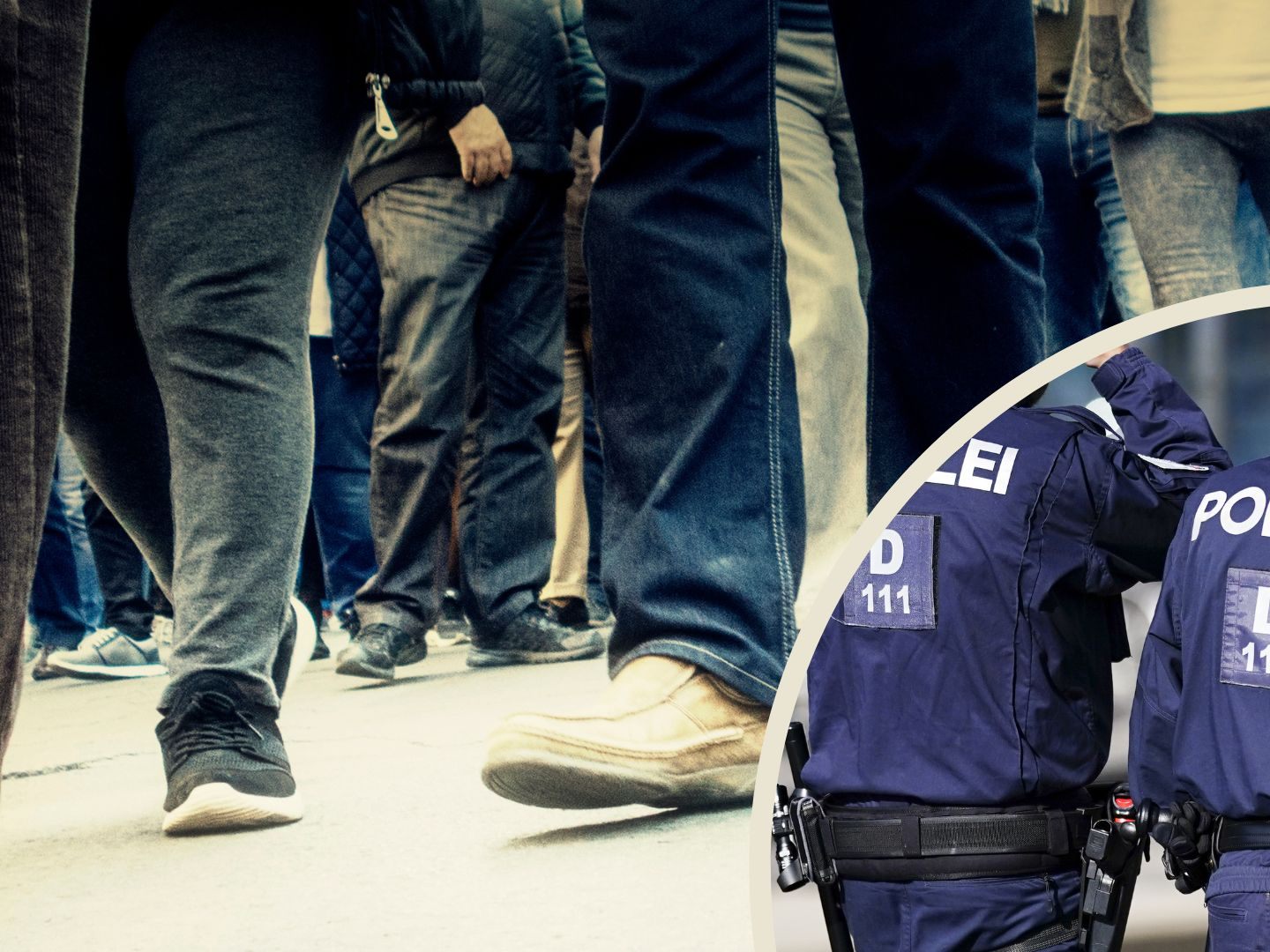 Zahlreiche Jugendliche waren am Samstag an einer Auseinandersetzung beteiligt. Zahlreiche Jugendliche waren am Samstag an einer Auseinandersetzung beteiligt.