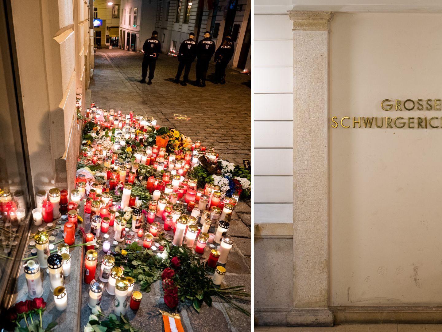 Der Terroranschlag 2020 in Wien entsetzte ganz Österreich. Der Terroranschlag 2020 in Wien entsetzte ganz Österreich.