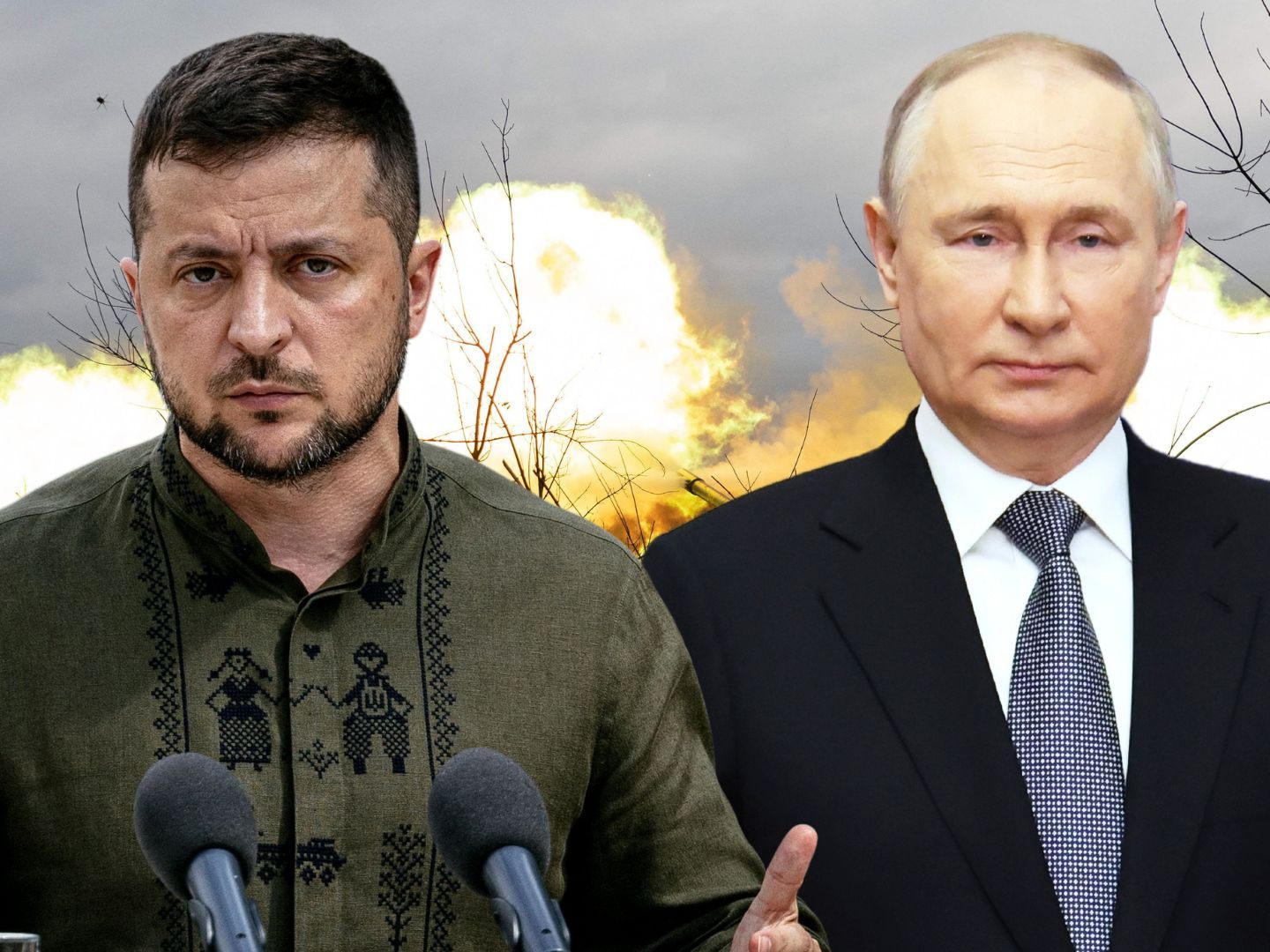 Wolodymyr Selenskyj lehnt die von Wladimir Putin angeordnete Feuerpause ab.