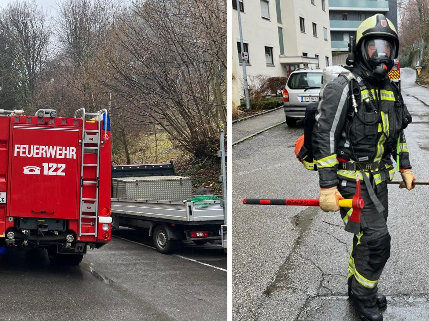 Eine Person wurde durch den Brand verletzt.