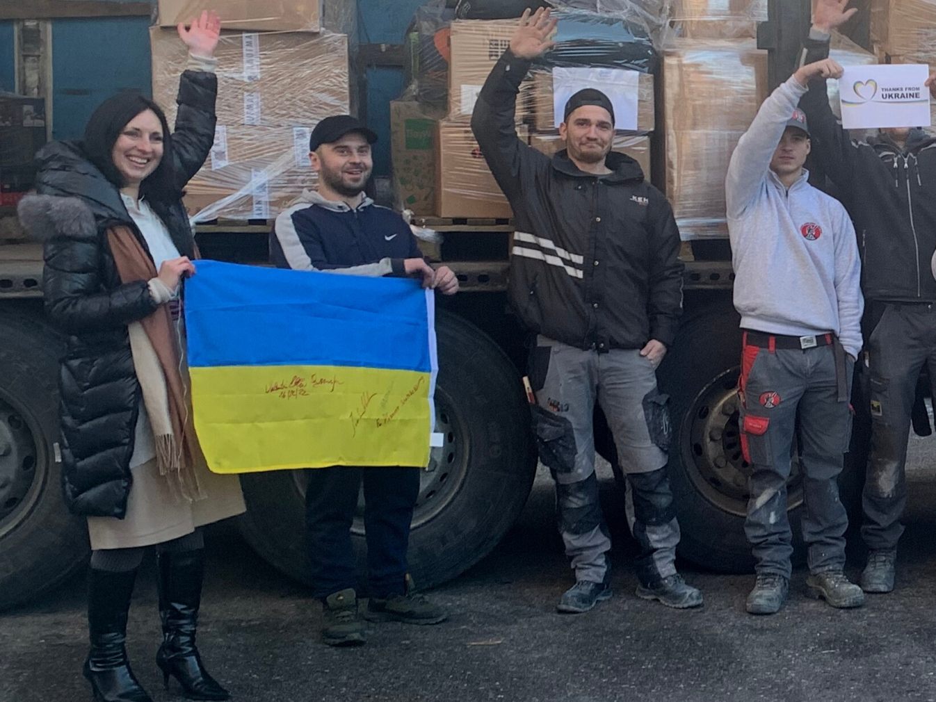 In Hohenems startete einer der größten privaten HIlfstransporte für die Ukraine. In Hohenems startete einer der größten privaten HIlfstransporte für die Ukraine.