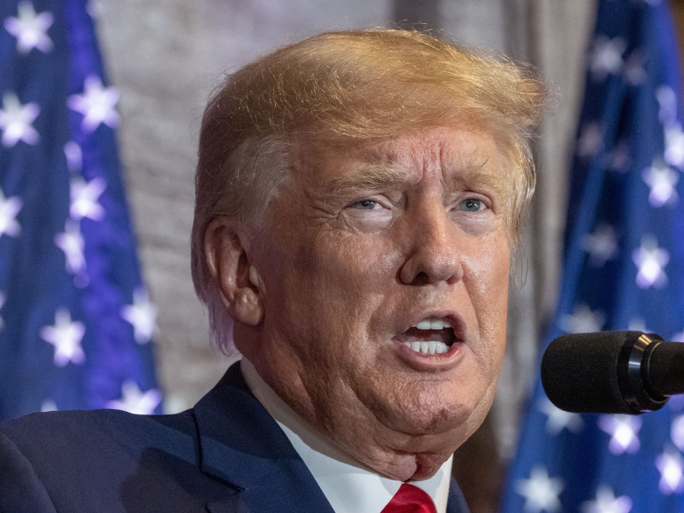Donald Trump will noch einmal Präsident werden. Donald Trump will noch einmal Präsident werden.
