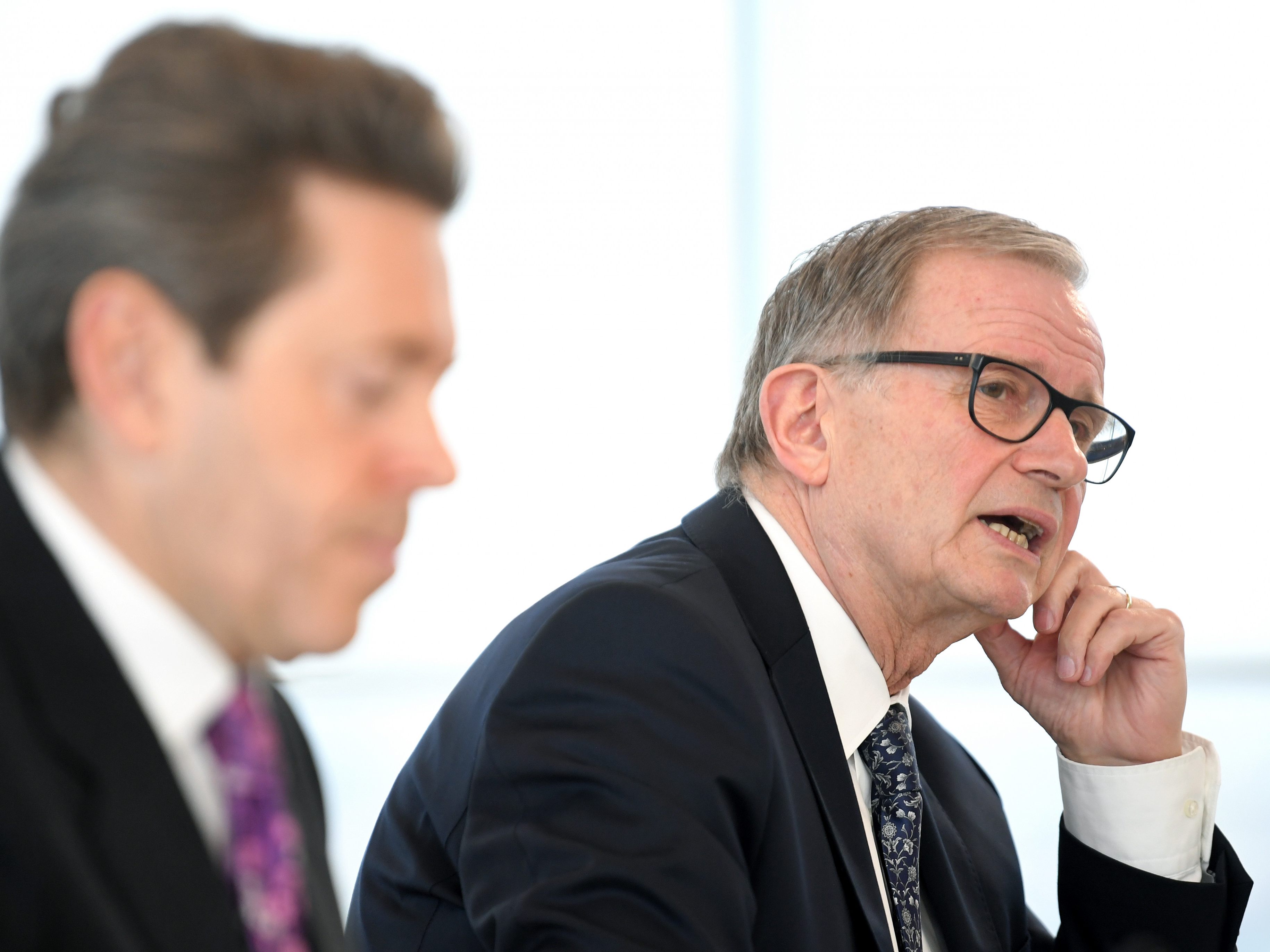 WKÖ-Präsident Harald Mahrer und Generalsekretär Karlheinz Kopf (r.) wurden angezeigt