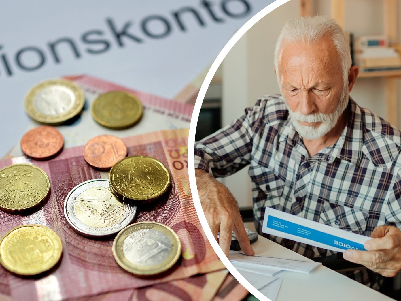Die Inflation wirkt sich auch auf die Pensionszahlungen aus. Die Inflation wirkt sich auch auf die Pensionszahlungen aus.