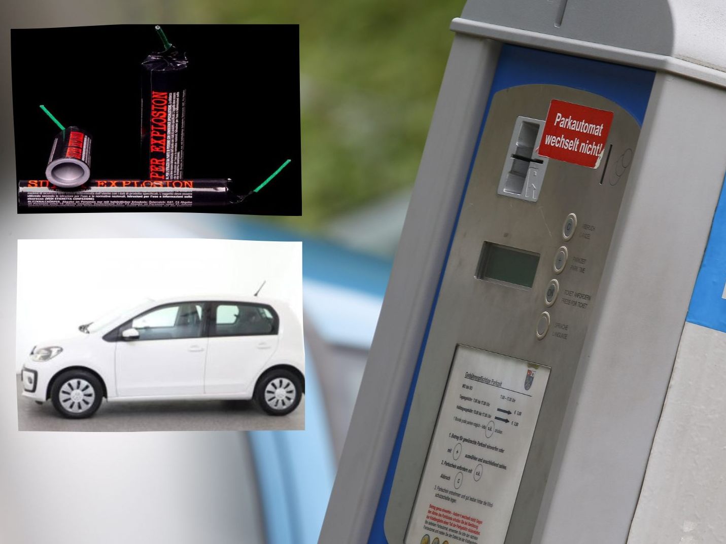 Schwere Sachbeschädigung an Parkscheinautomaten in Bregenz. Schwere Sachbeschädigung an Parkscheinautomaten in Bregenz.