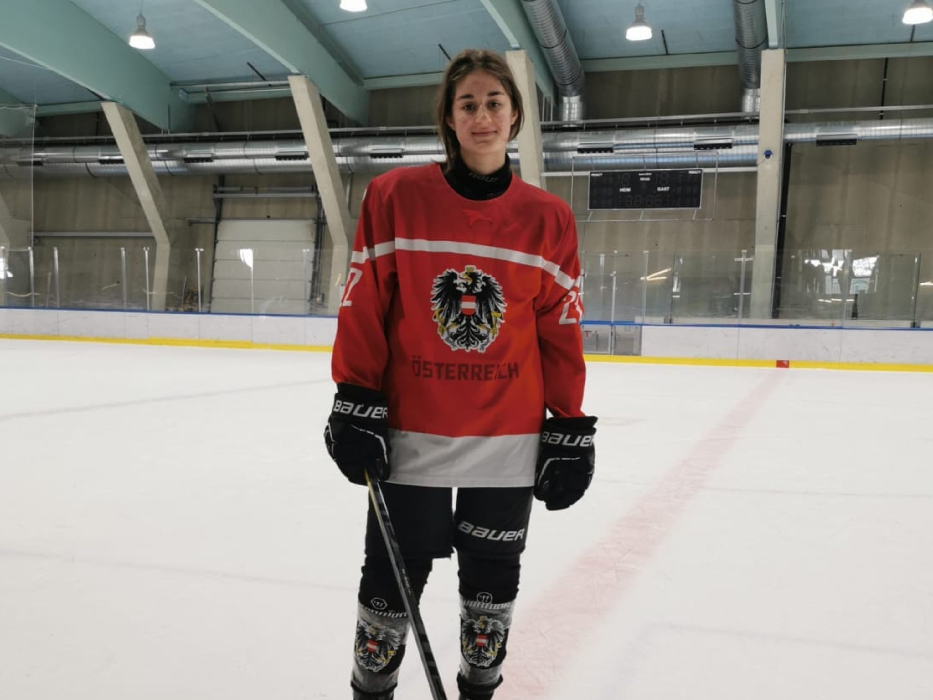 Sofia Fleisch wird für Österreich im Eishockeyteam bei den Olympischen Jugendspielen auflaufen