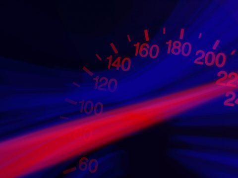 Die Polizei erwischte einen Raser mit 202 km/h auf der A4.