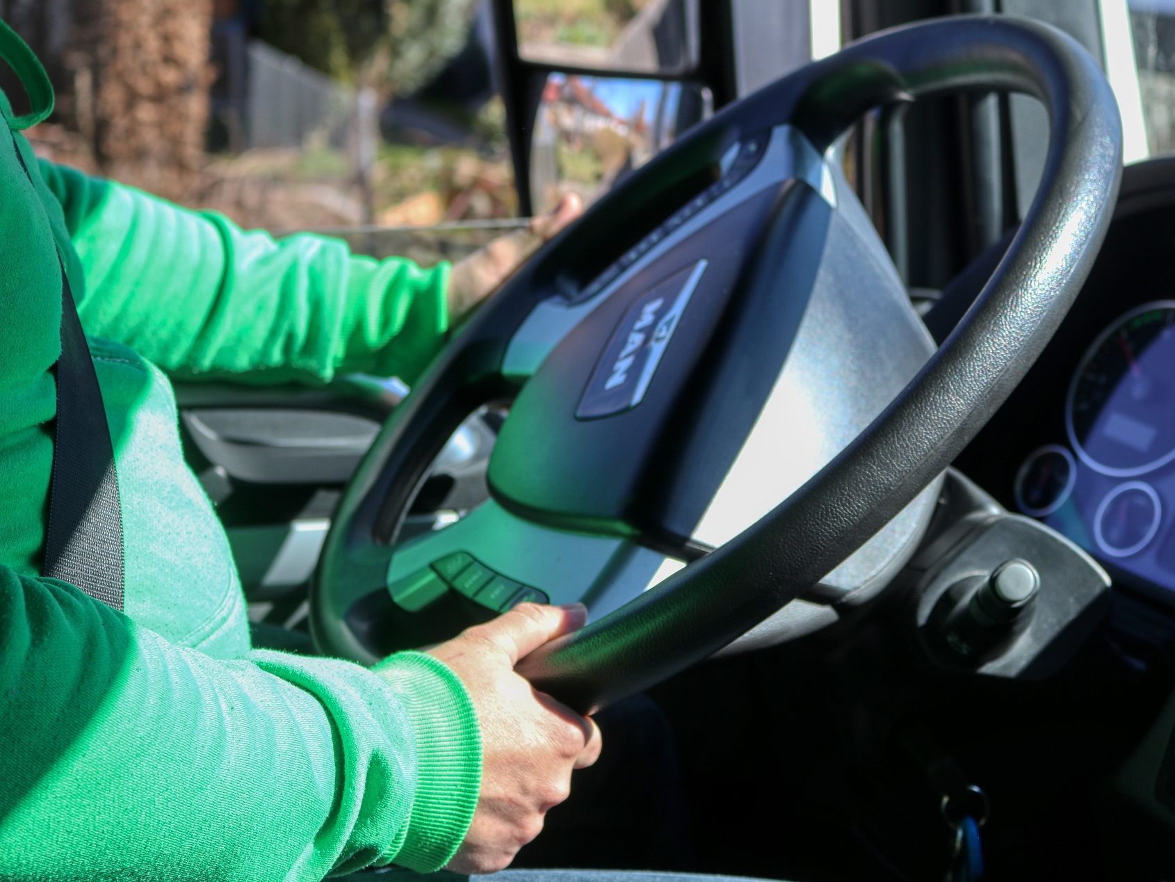 Bessere Arbeitsbedingungen und mehr Lohn für LKW-Fahrer gefordert.