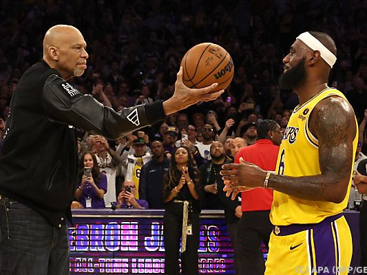 LeBron James überholte NBA-Legende Kareem Abdul-Jabbar