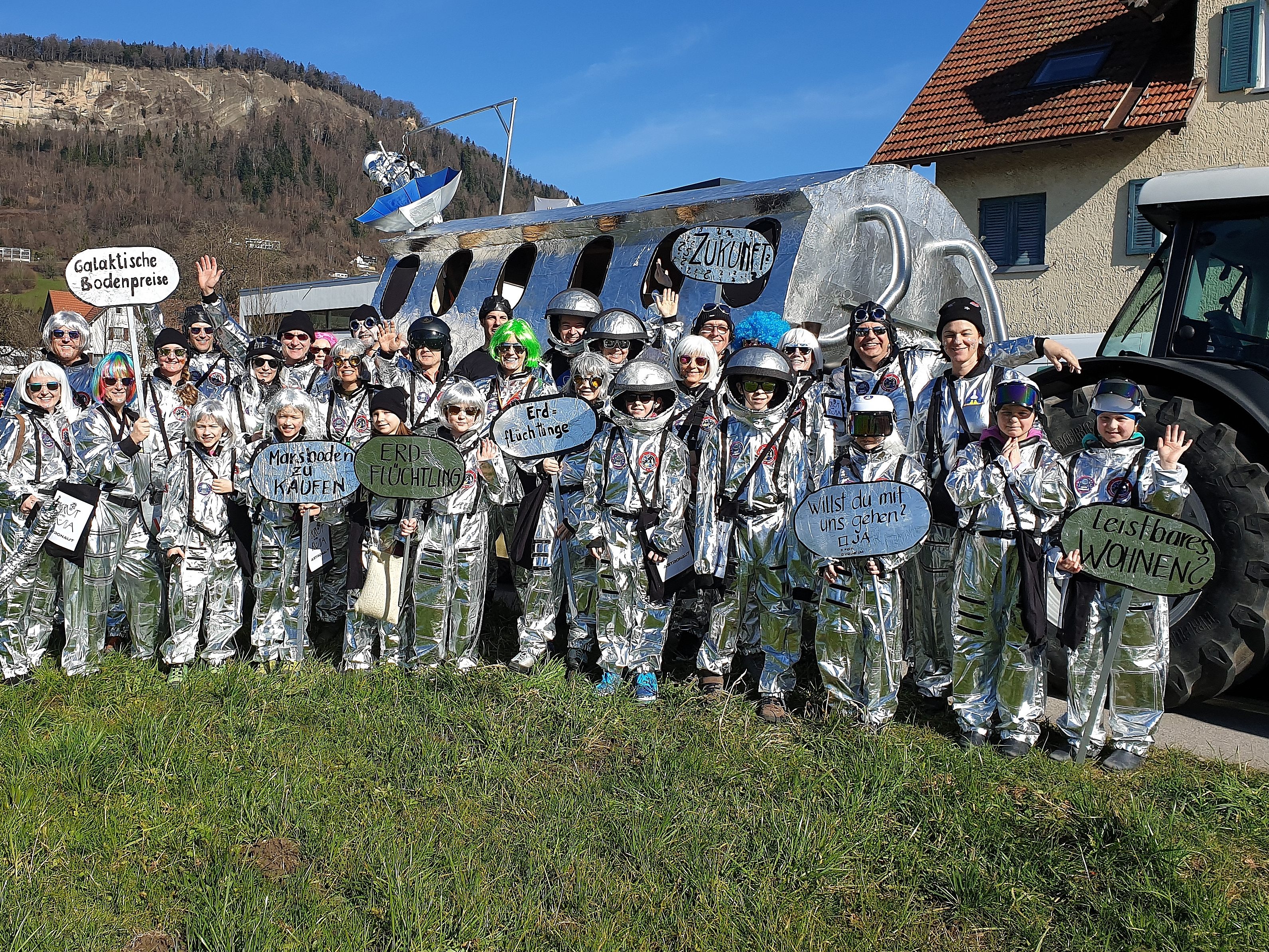 Am Wochenende können die Astronauten von "Krut und Rüba" endlich wieder ausrücken. Am Wochenende können die Astronauten von "Krut und Rüba" endlich wieder ausrücken.