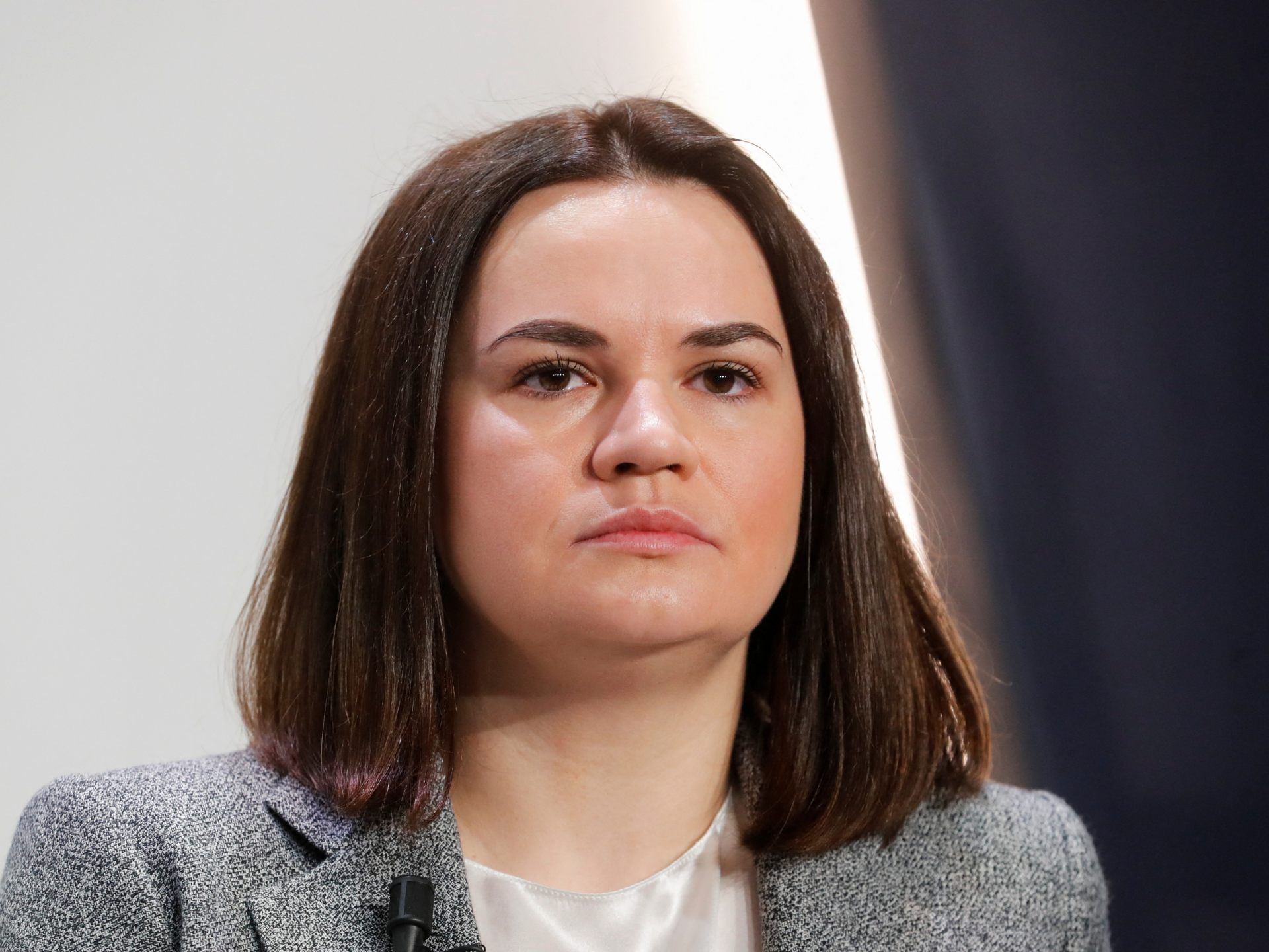 TichanowskajaAuftritt bei OSZE in Wien VIENNA.AT