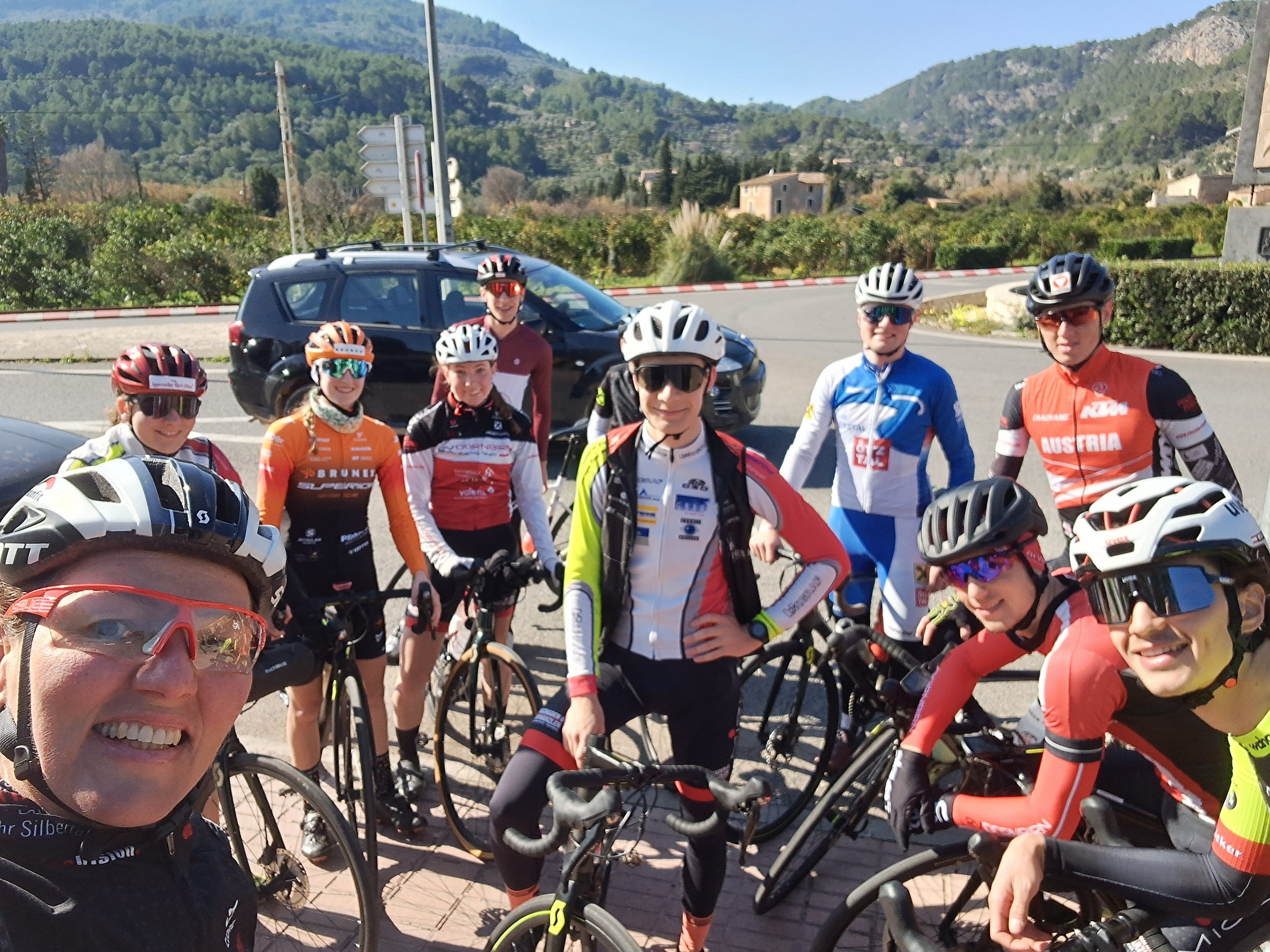 Die Trainingslager-Teilnehmer genossen eine perfekte Woche auf Mallorca mit idealen Bedingungen.