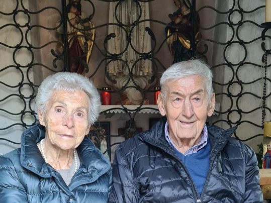 Heinrich Tschofen und seine Frau Ilga