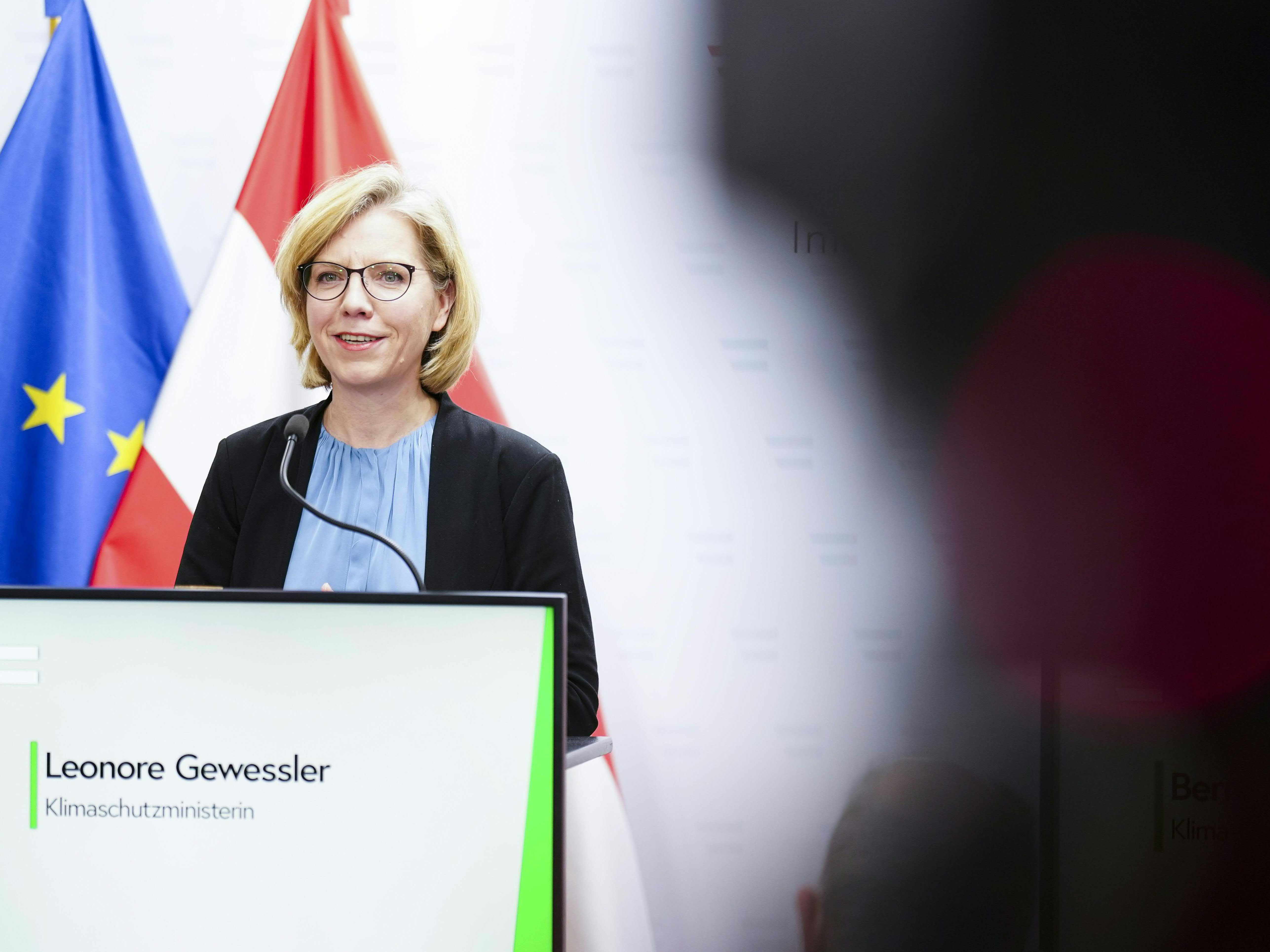Ministerin Gewessler ruft weiter zum Energiesparen auf. Ministerin Gewessler ruft weiter zum Energiesparen auf.