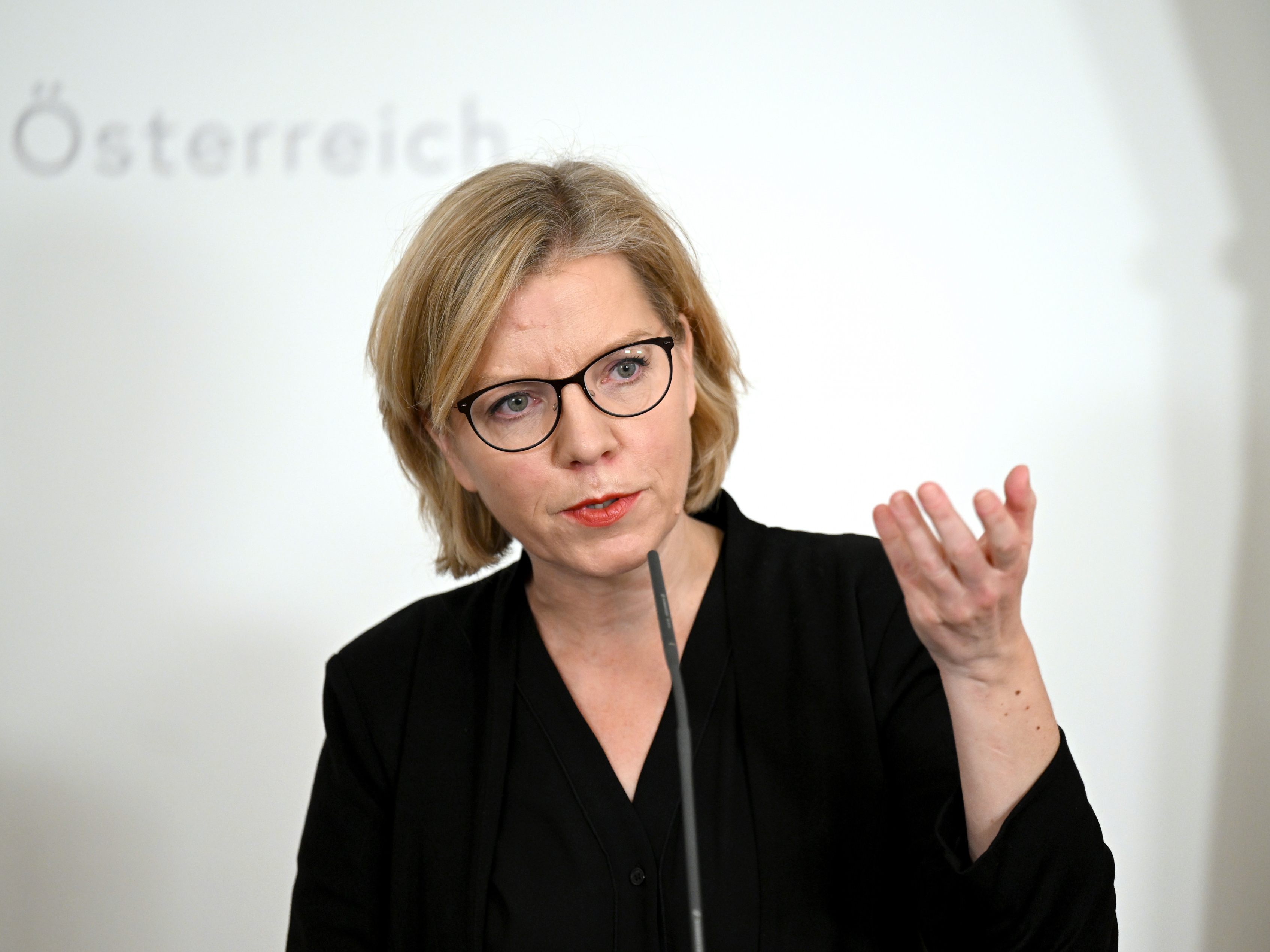 Um 10.00 Uhr findet eine Pressekonferenz mit Klimaministerin Gewessler statt.