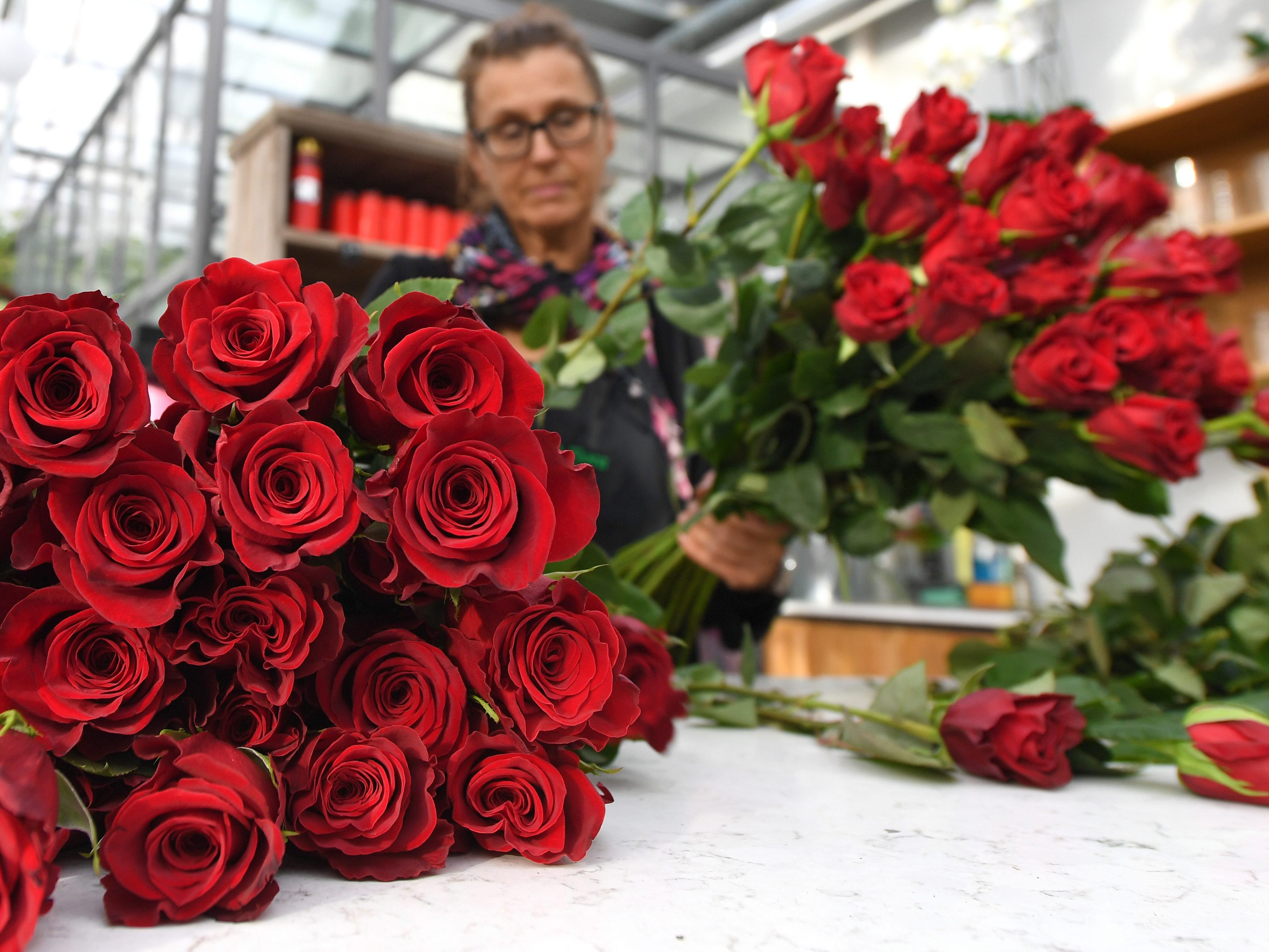 Blumen sind das beliebteste Geschenk der Wiener zum Valentinstag.