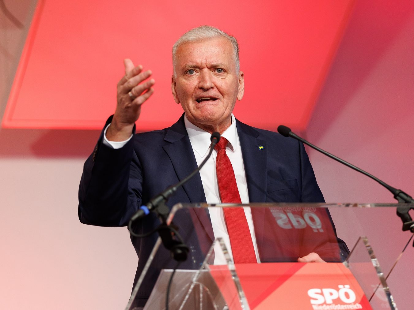 Nach NÖ-Wahl: Mandatsverzicht war für SPÖ-Schnabl kein Thema.