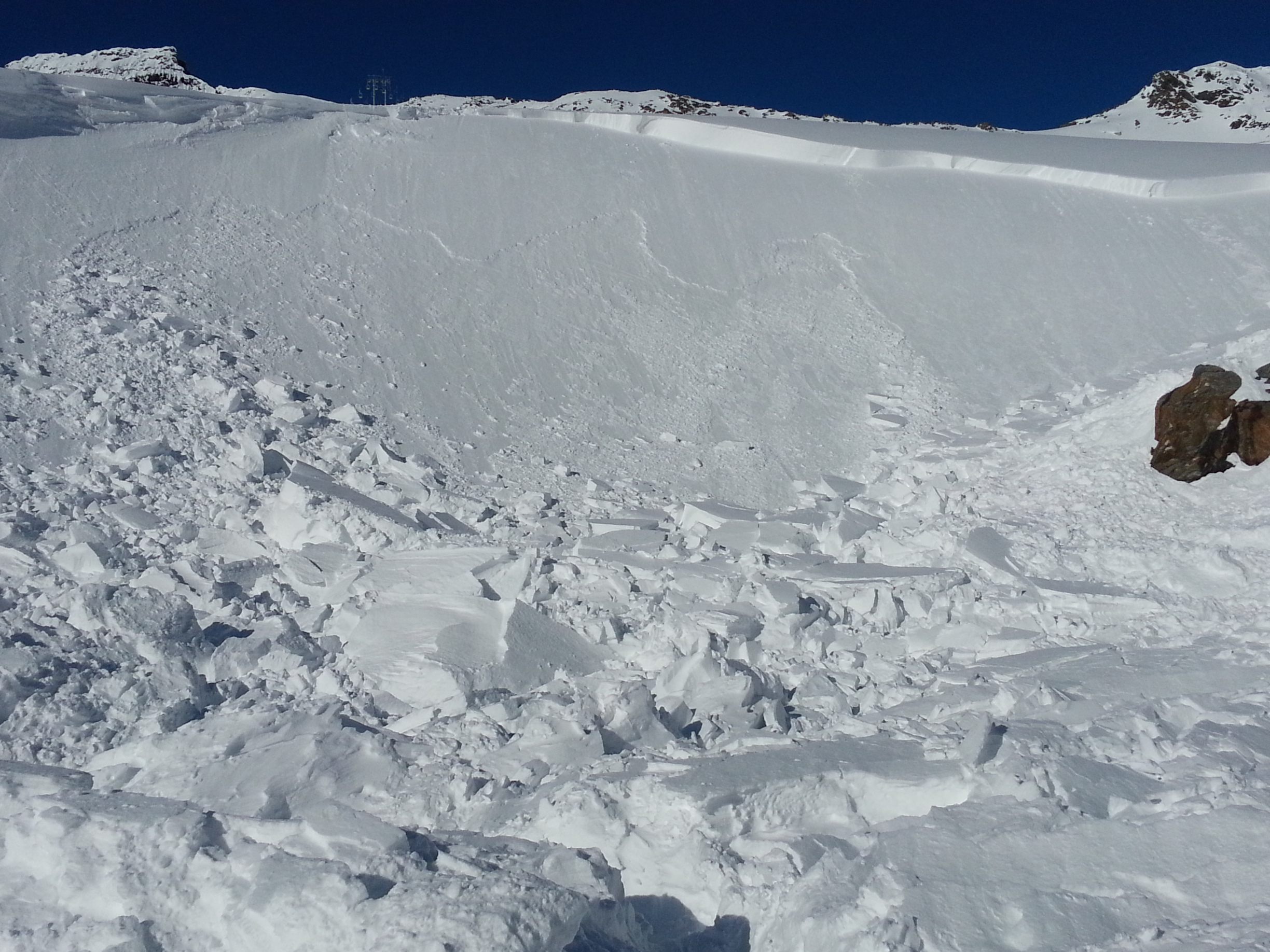 In Tirol kam es zu zwei Lawinenabgängen.
