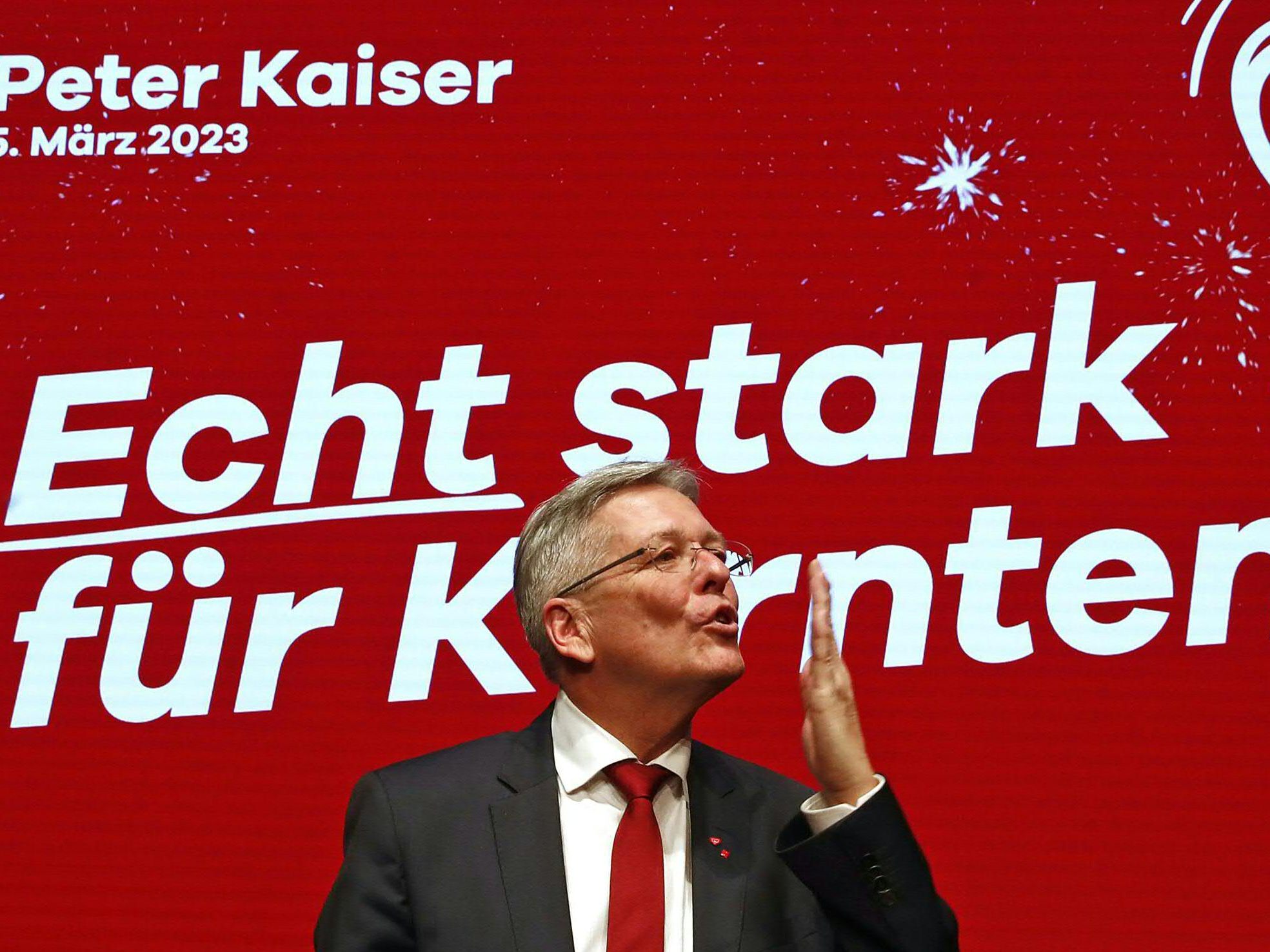 Steckbrief von SPÖ-Spitzenkandidat Peter Kaiser.