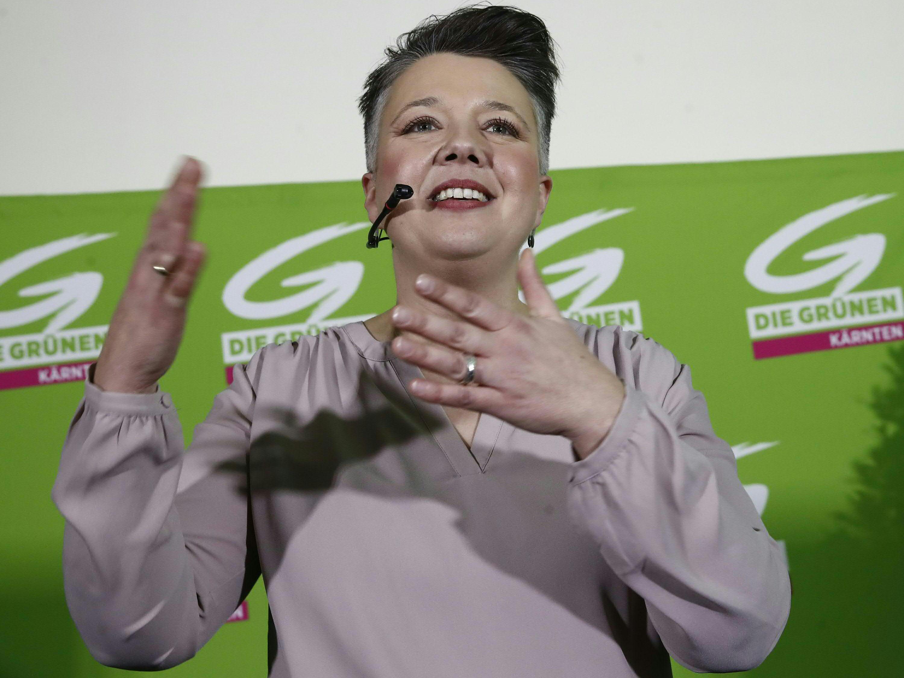 Steckbrief von Grün-Spitzenkandidatin Olga Voglauer.