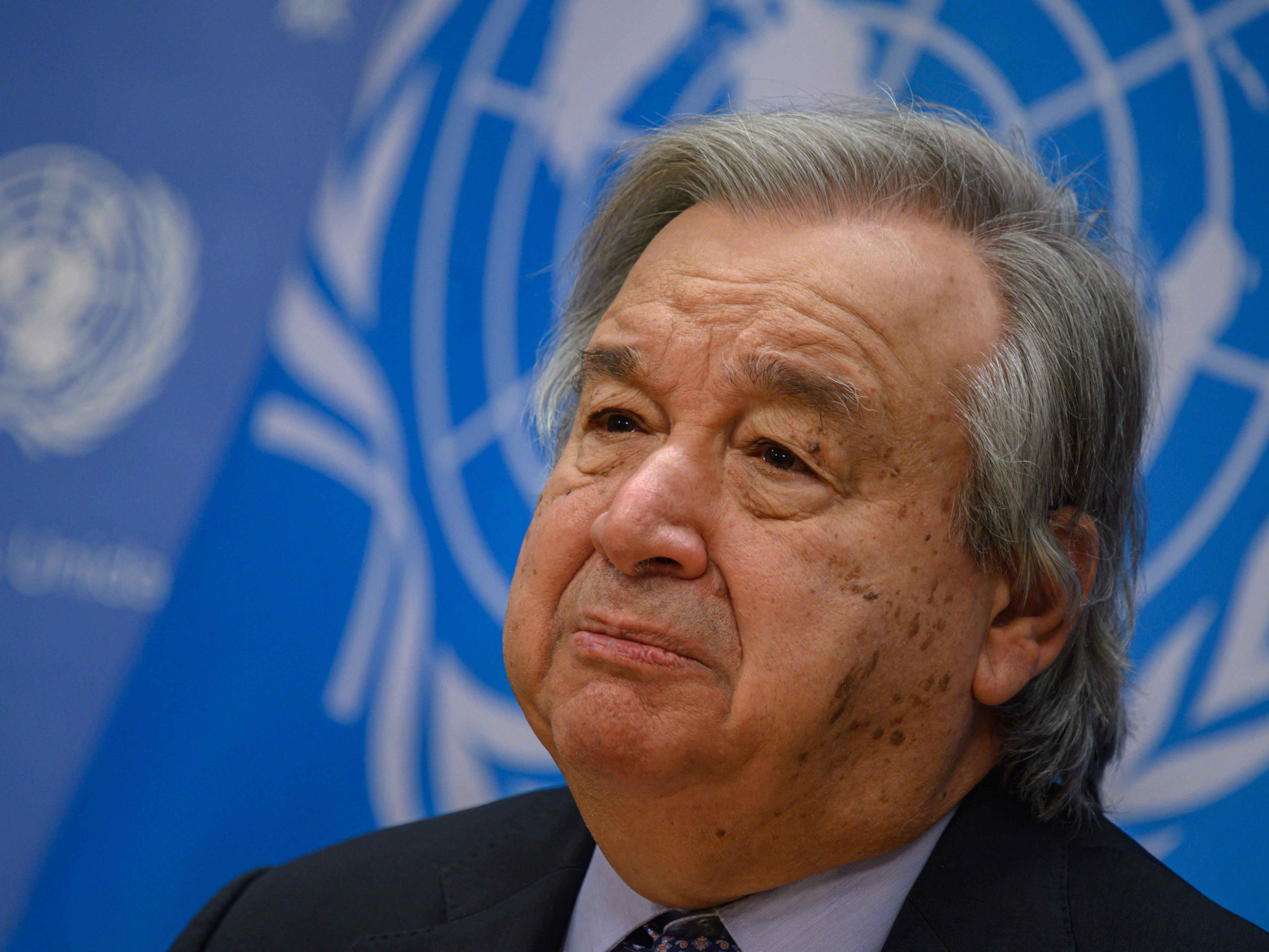 Die Welt brauche Frieden in der Ukraine, meinte UNO-Chef Guterres.