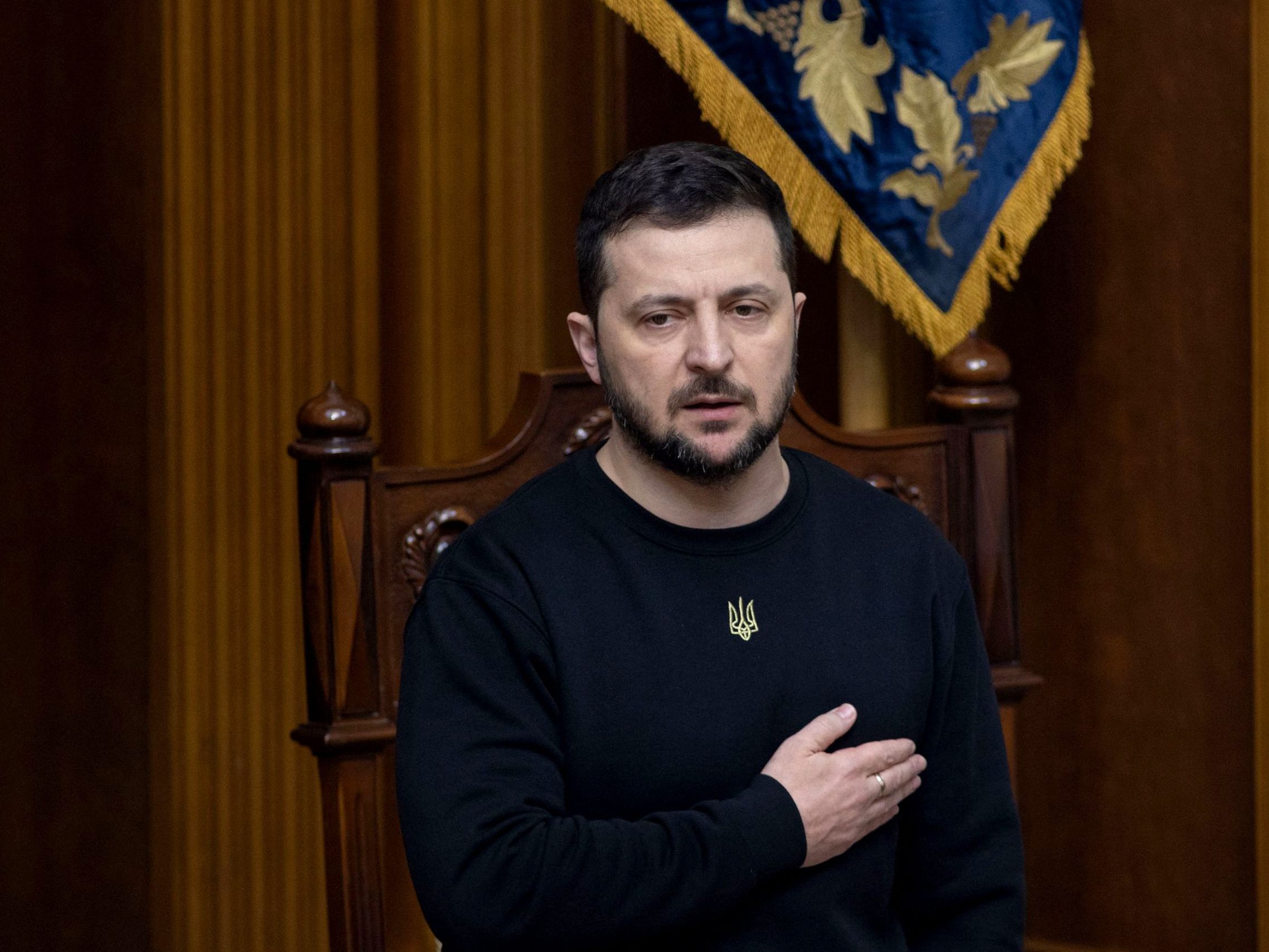Siegessicher: Der ukrainische Präsident Wolodymyr Selenskyj.