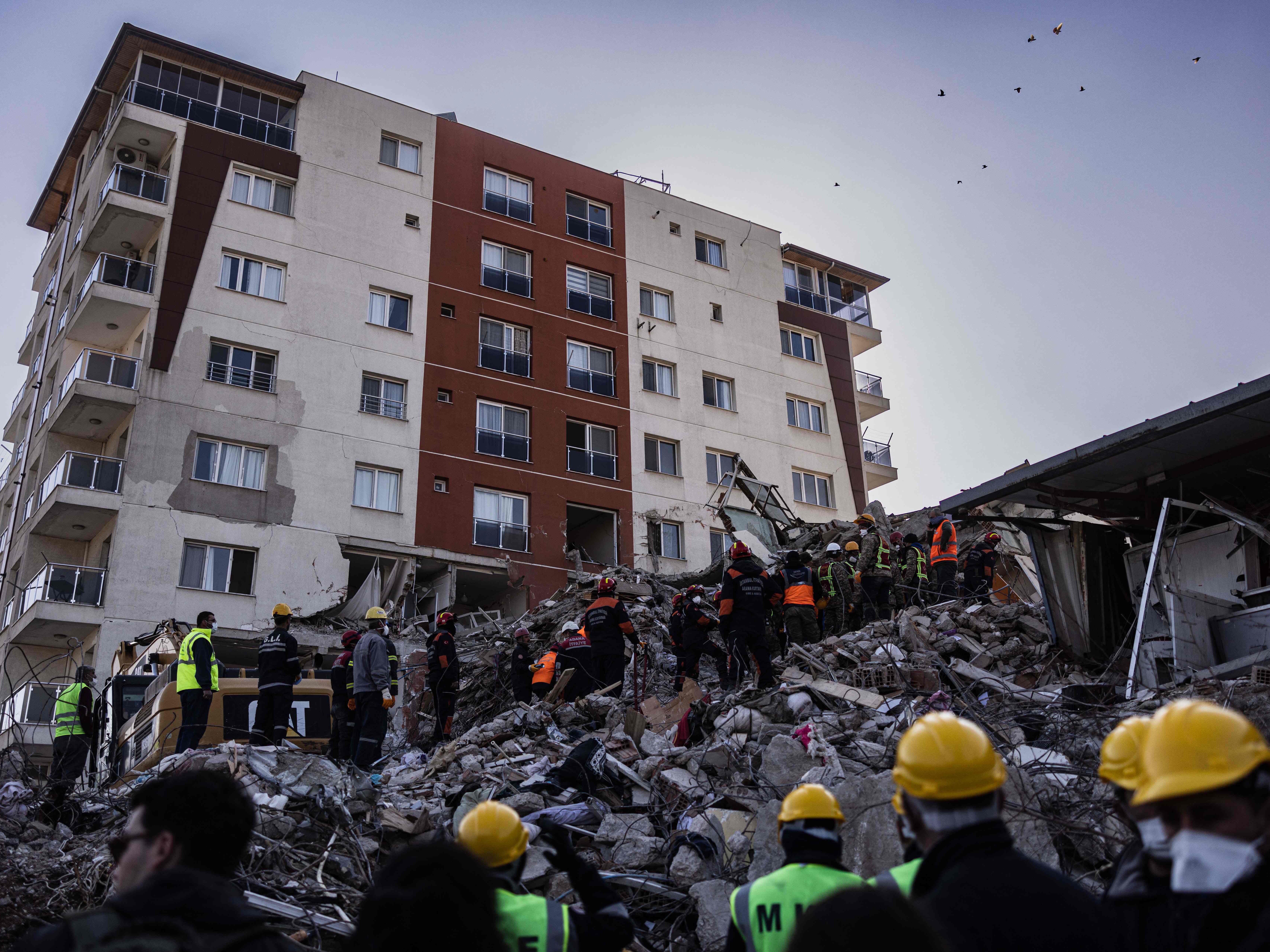 Erneut hat ein Erdbeben die Türkei erschüttert. Erneut hat ein Erdbeben die Türkei erschüttert.