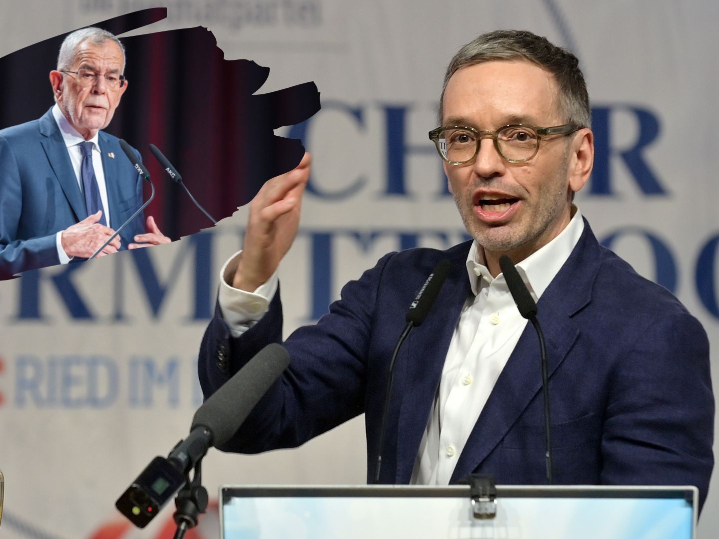 Van der Bellen kam in Kickl-Rede vor. Van der Bellen kam in Kickl-Rede vor.