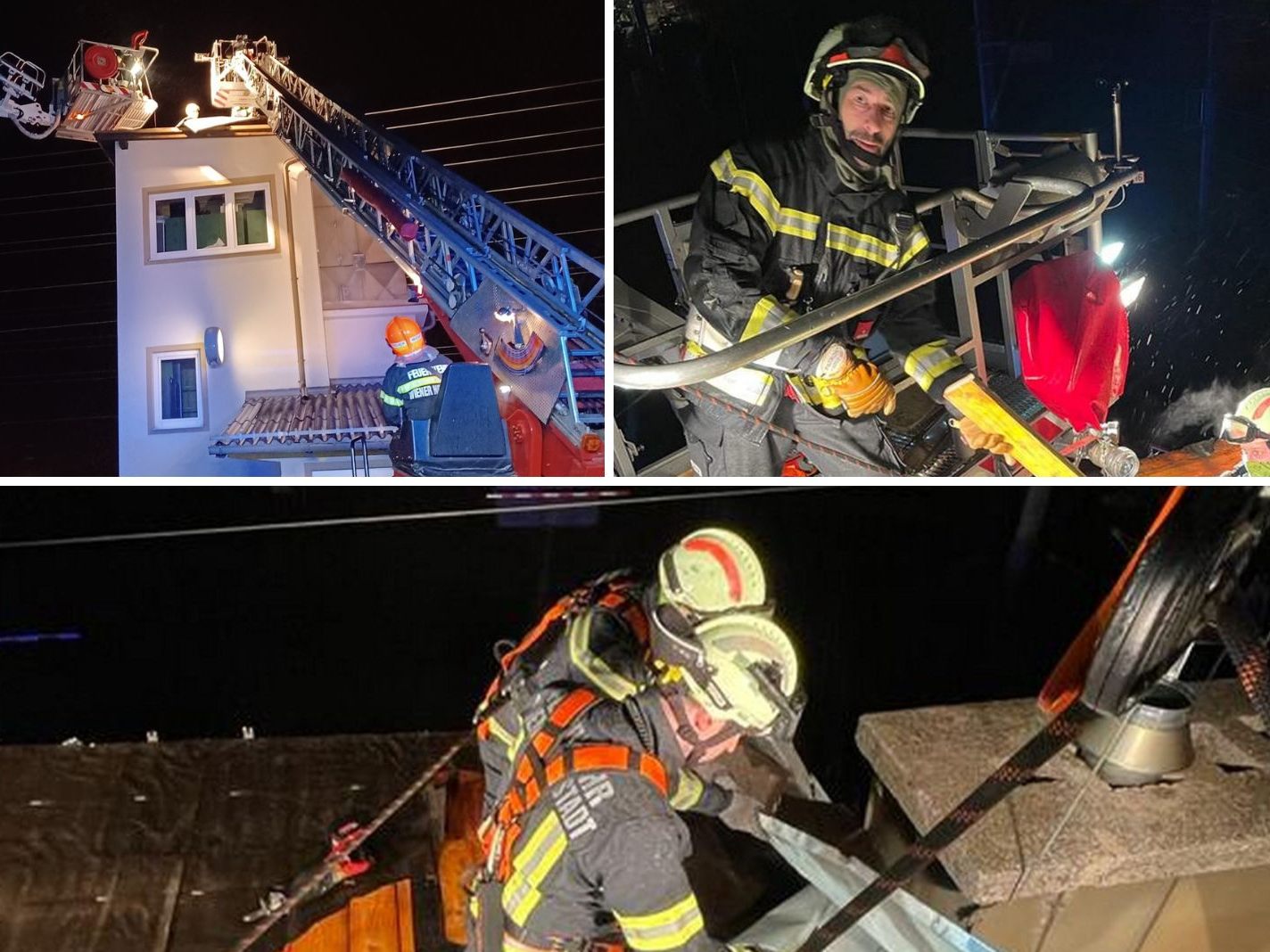 Wegen Windspitzen von über 90 km/h musste die Freiwillige Feuerwehr Wr. Neustadt zu mehreren Einsätzen ausrücken.
