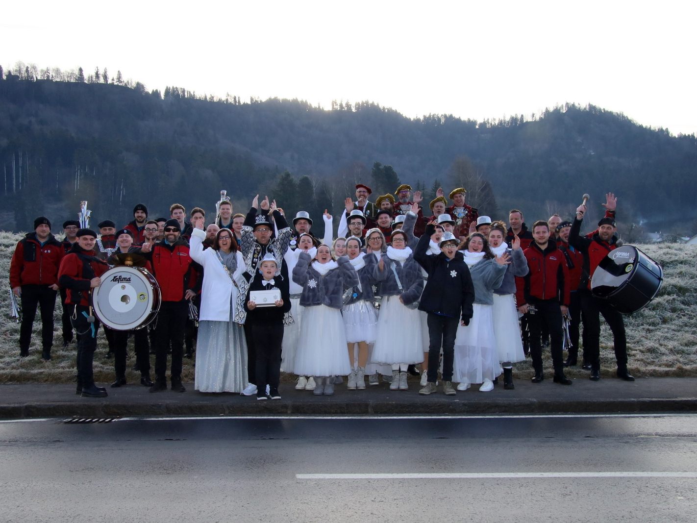 Leiblachtaler Schalmeien Unterwegs!!