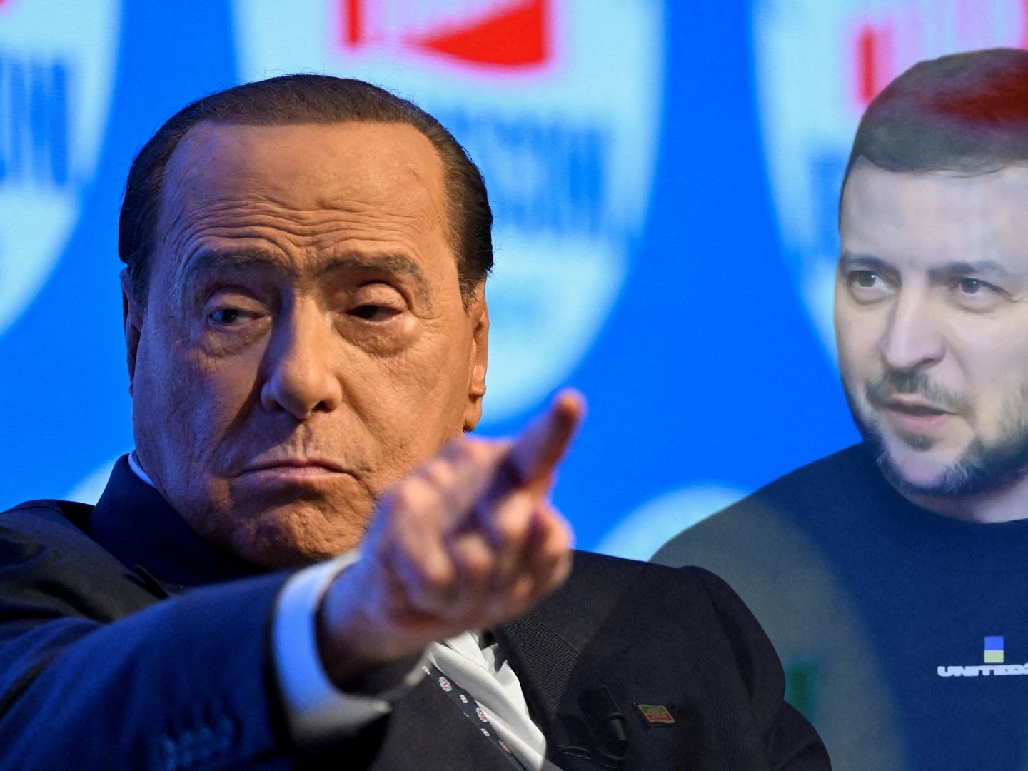 Silvio Berlusconi fand deutliche Worte für Wolodymyr Selenskyj.