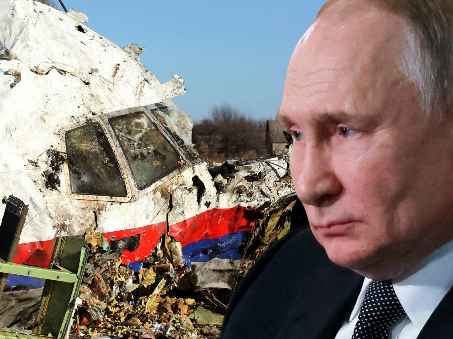 Aktiv am Abschuss beteiligt: Wladimir Putin. Aktiv am Abschuss beteiligt: Wladimir Putin.