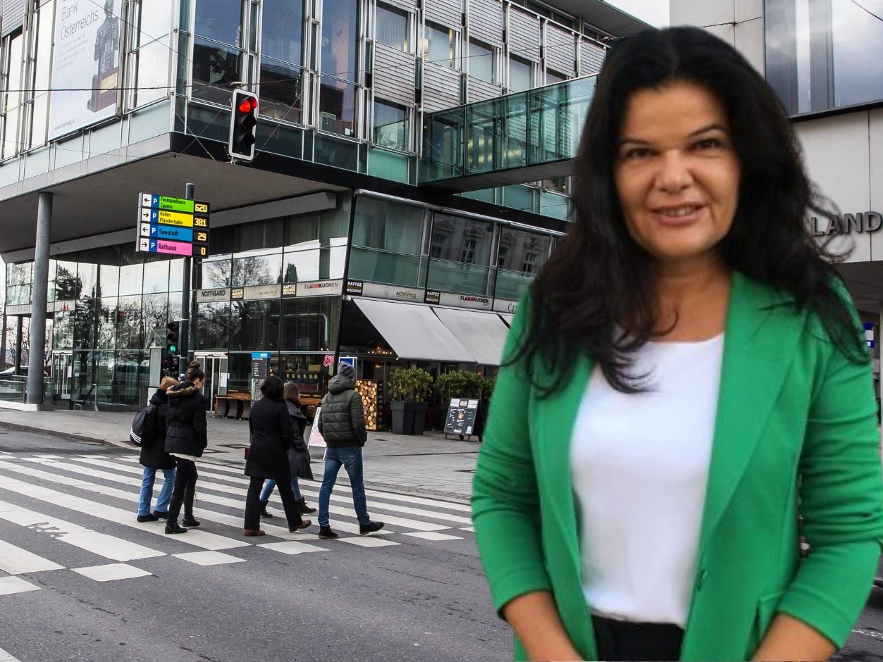 Sandra Schoch äußert sich zur Berichterstattung über die Grünphasen bei Fußgängerampeln in Bregenz. Sandra Schoch äußert sich zur Berichterstattung über die Grünphasen bei Fußgängerampeln in Bregenz.