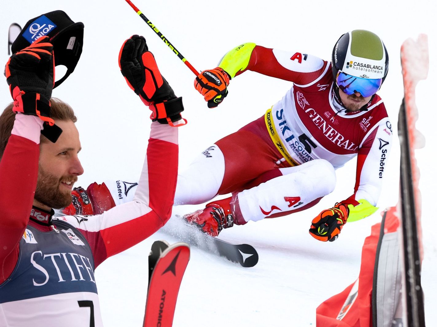 Feller und Schwarz bleiben die österreichische Slalom-Hoffnung