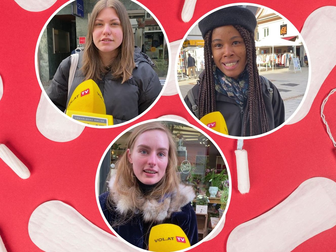 Was sagen Vorarlberger zu gratis Tampons und Binden an Schulen? Was sagen Vorarlberger zu gratis Tampons und Binden an Schulen?