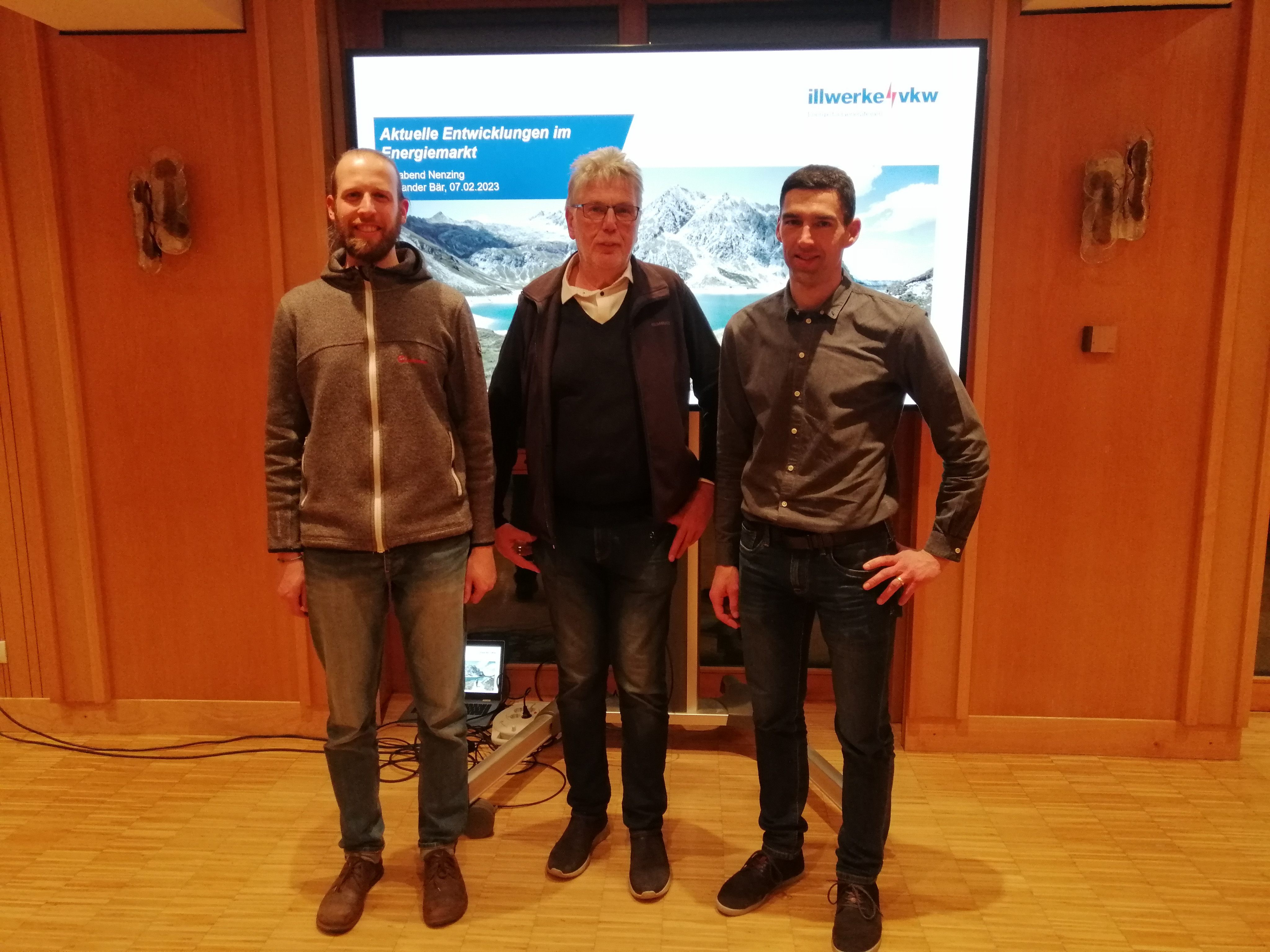 Die Referenten: Alexander Bär, Herbert Greussing und Thomas Blaß. Die Referenten: Alexander Bär, Herbert Greussing und Thomas Blaß.