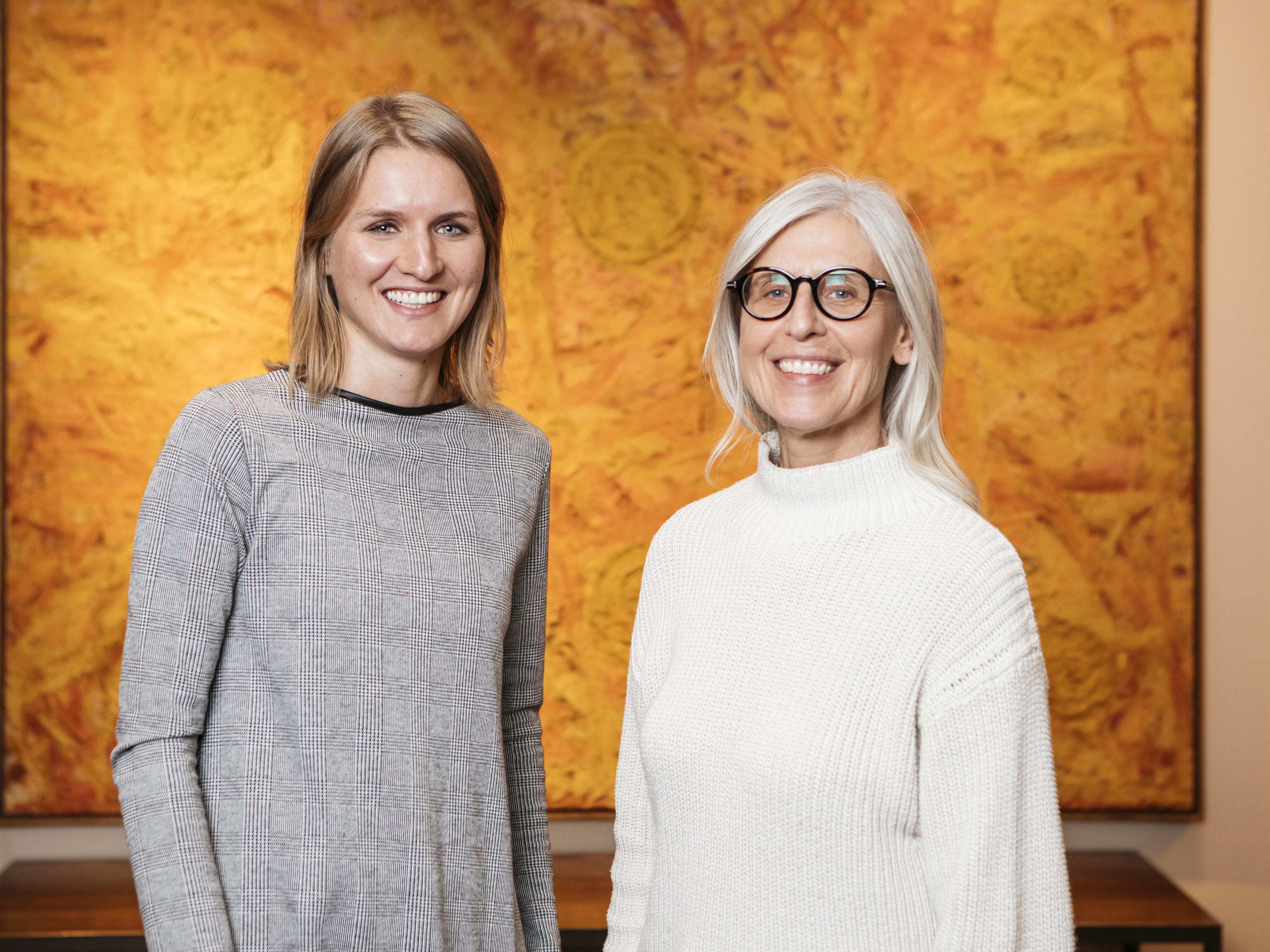 v.li.: Antonia Herburger, Ulli Laine-Valentini