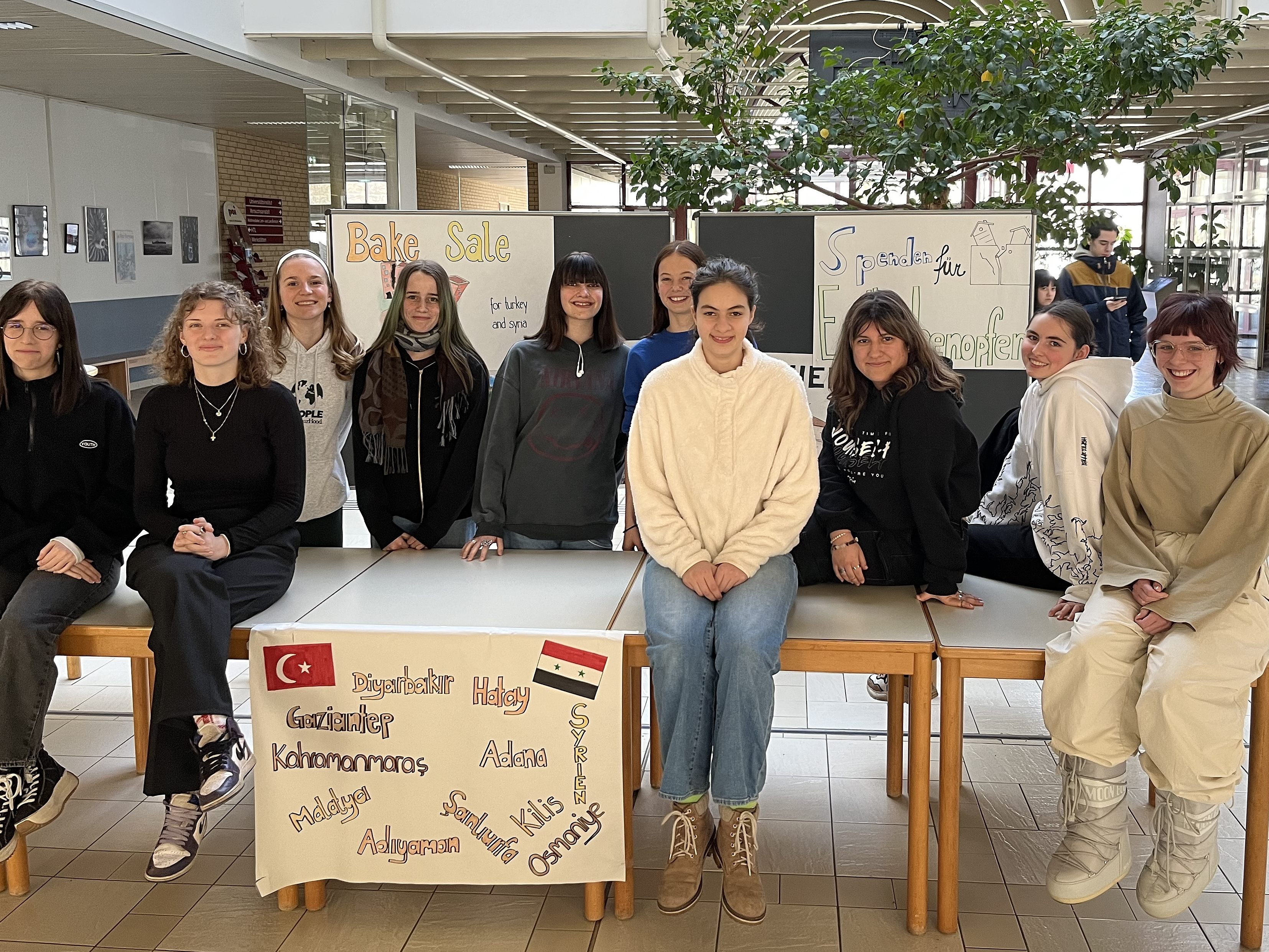 Die HTL-Schülerinnen und Schüler wollten angesichts der schlimmen Lage in der Türkei und Syrien sofort helfen.