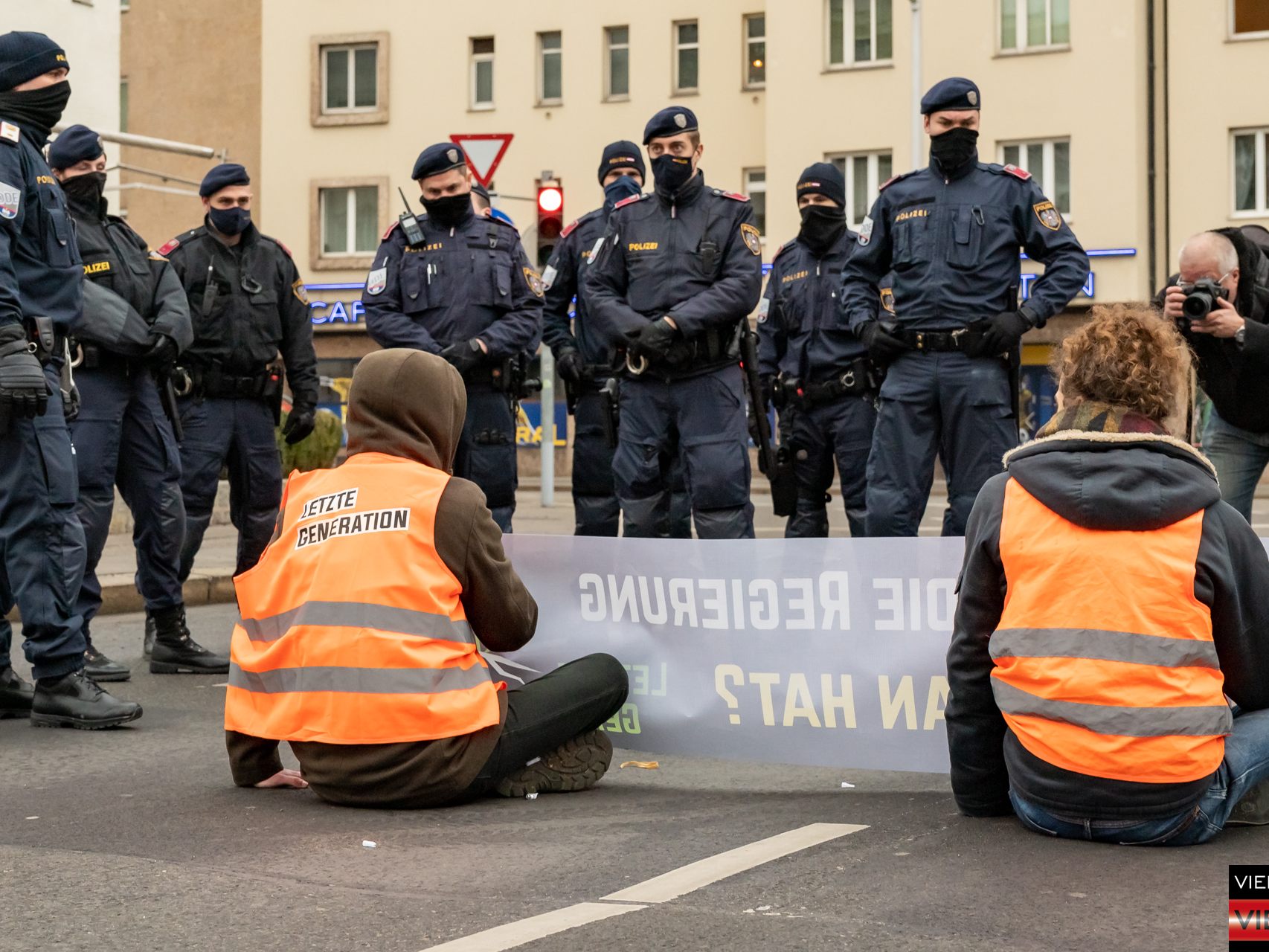 13022023 Klimaprotest der -Letzten Generation- Start der Aktionswochen
