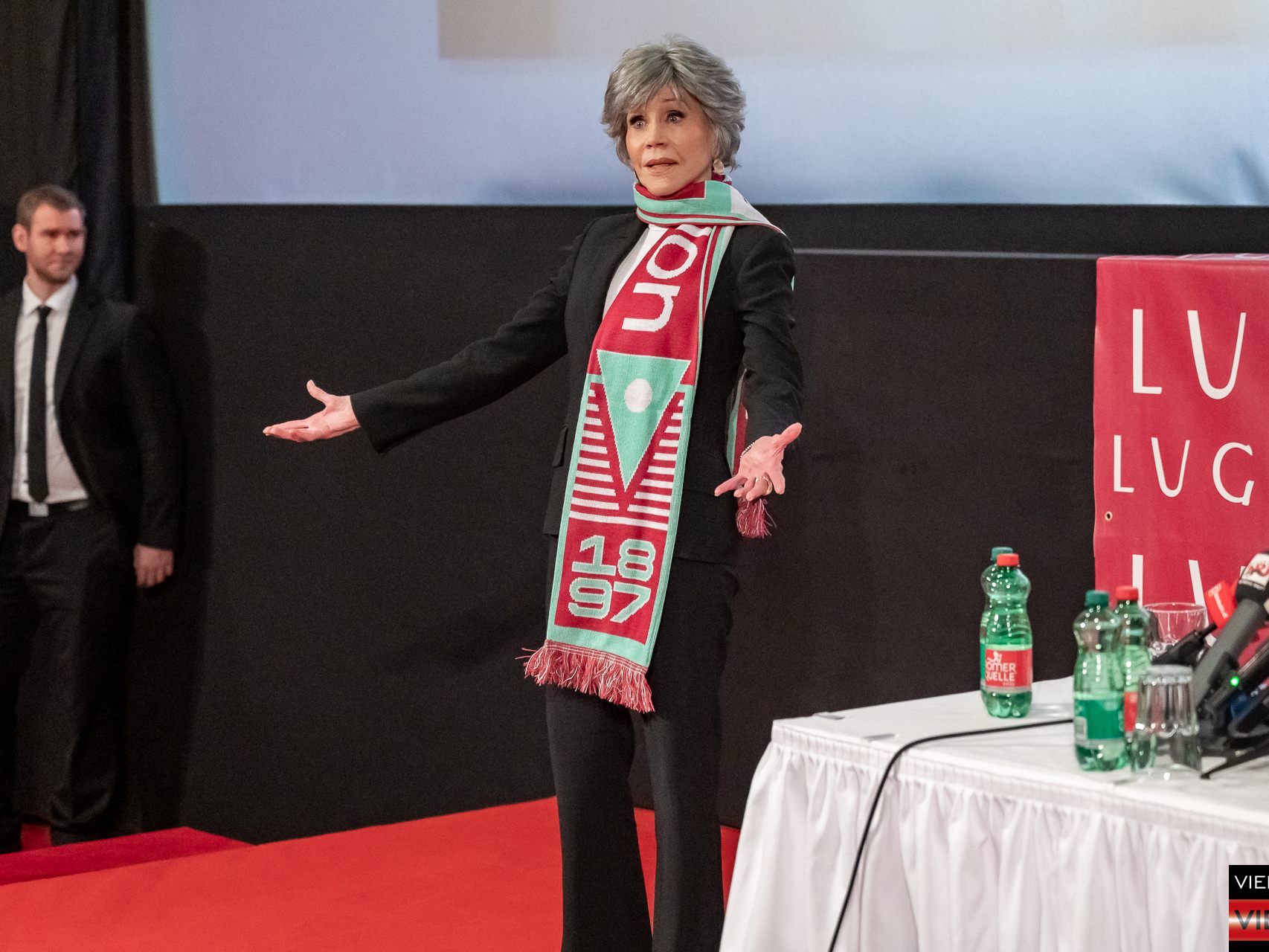 15022023 Pressekonferenz und Autogrammstunde mit Jane Fonda und Richard Lugner