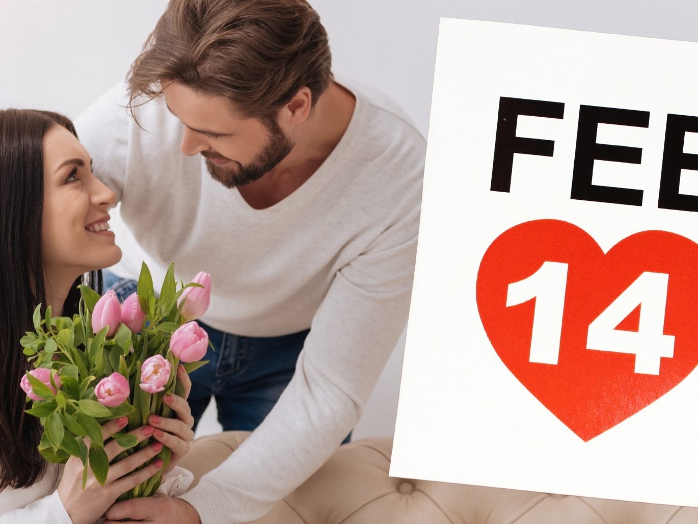 Am 14. Februar ist Valentinstag.